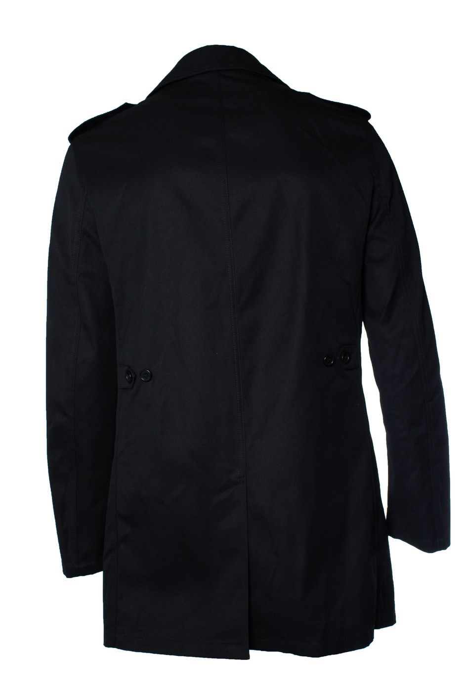 Saint Laurent Paris Saint Laurent, black cotton mix trench coat 2019 Size US L / EU 52-54 / 3 - 3 Thumbnail