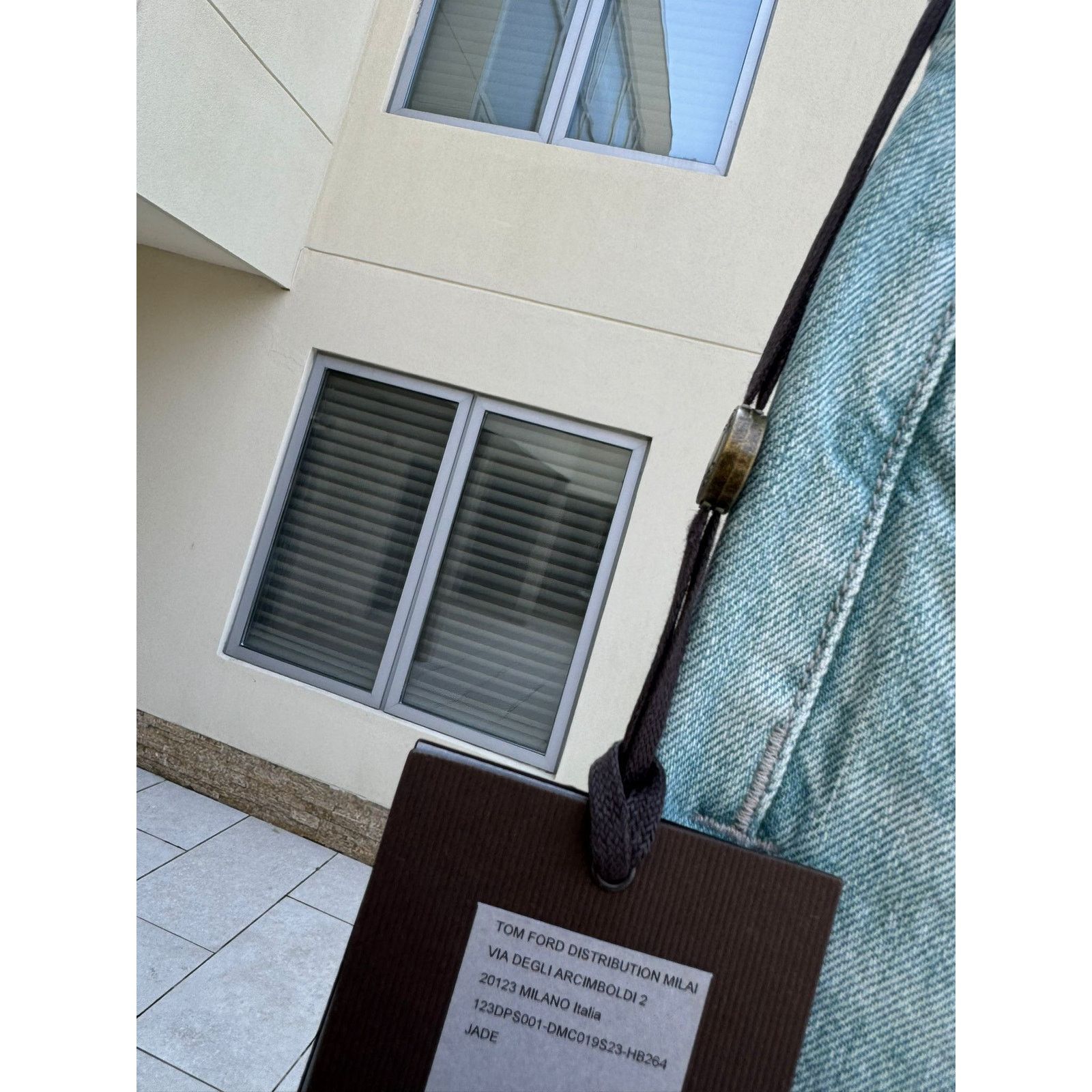 o1rshd1 Slim Fit Denim in Jade Blue