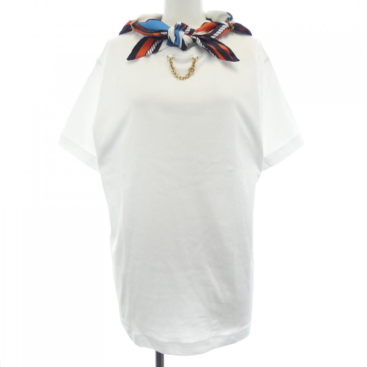 Louis Vuitton Louis Vuitton Louis Vuitton Nautical Print Scarf T-Shirt Textile T-Shirts FPTS06UOL DUTY FREE for USA Size ONE SIZE - 1 Thumbnail