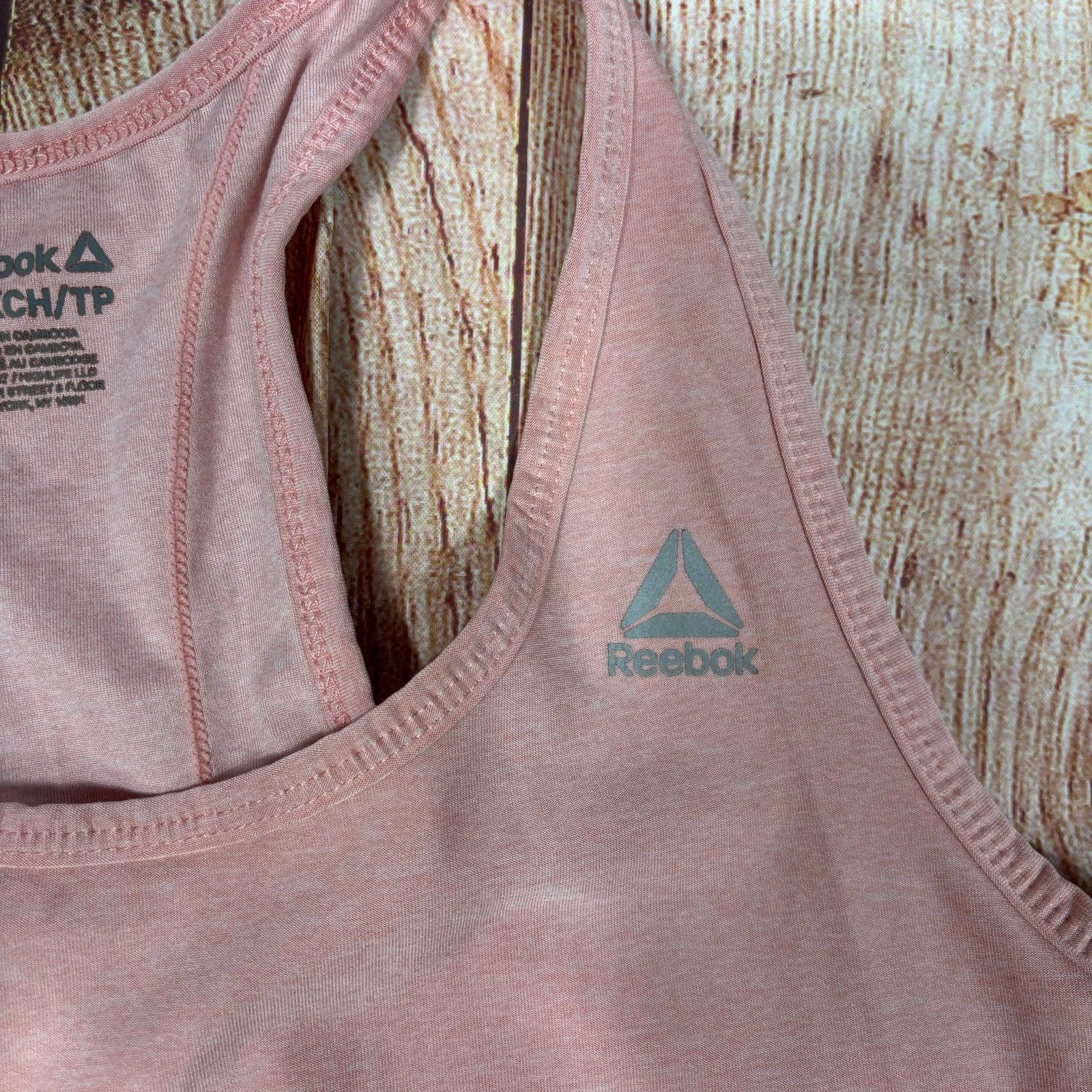 Reebok Reebok Women's Pink Racerback Tank Top XS Size XS / US 0-2 / IT 36-38 - 3 Thumbnail