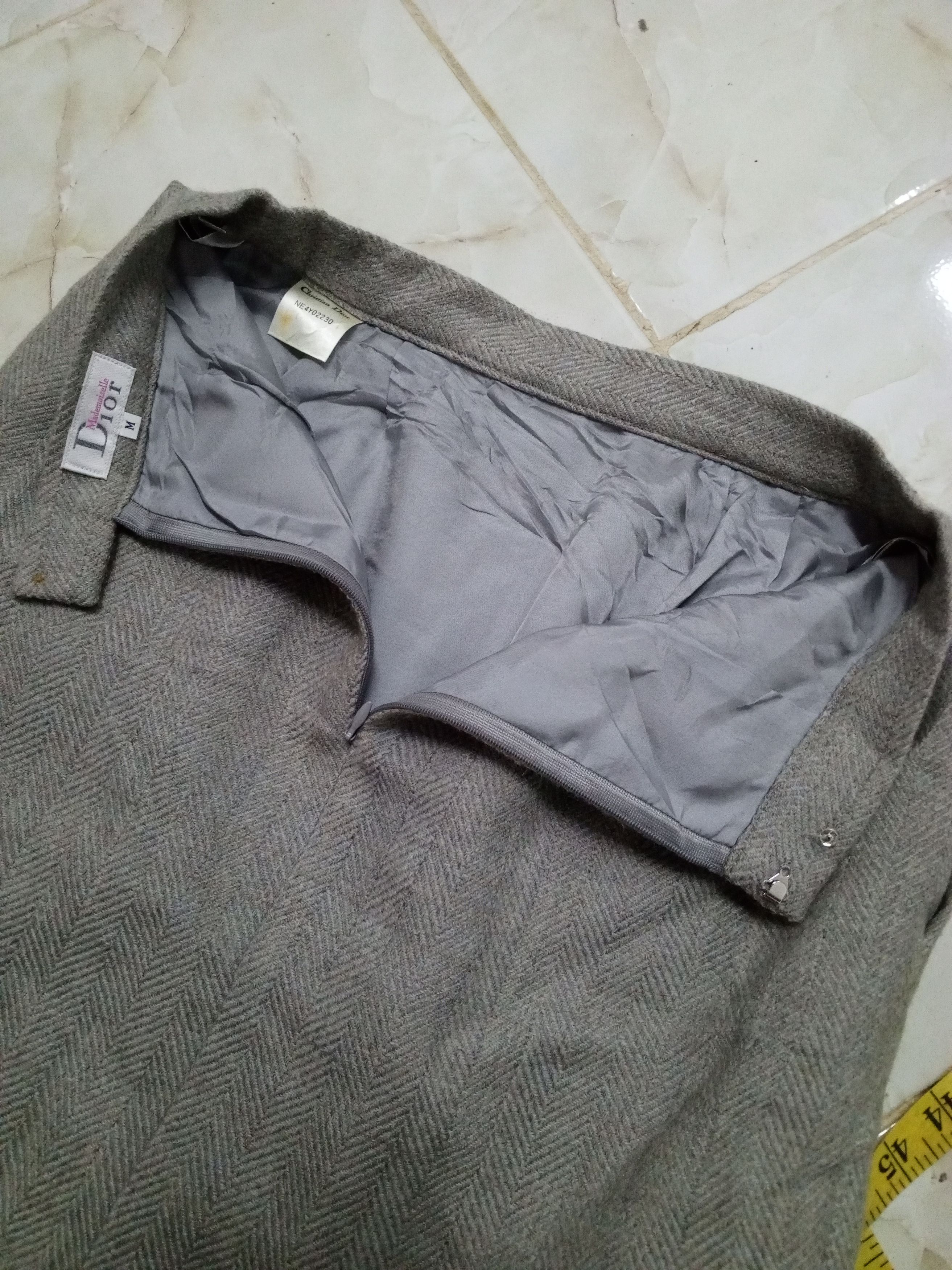 Designer × Dior DIOR SKIRT Size 24" / US 00 / IT 34 - 8 Thumbnail