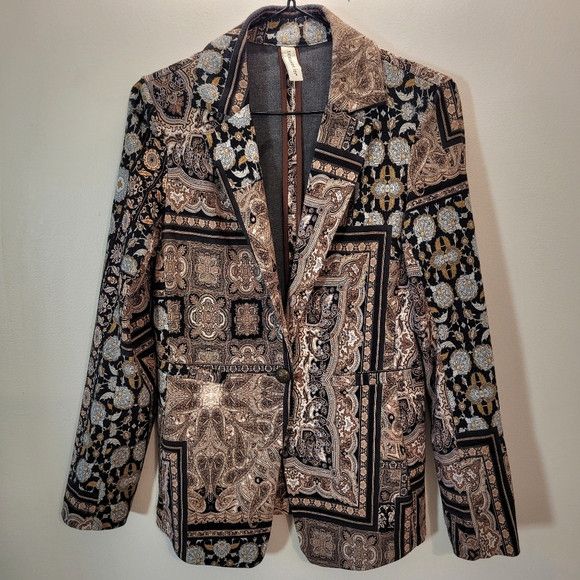 Other Tensione In Bohemian Paisley Mandal Blazer - S Size S / US 4 / IT 40 - 1 Thumbnail