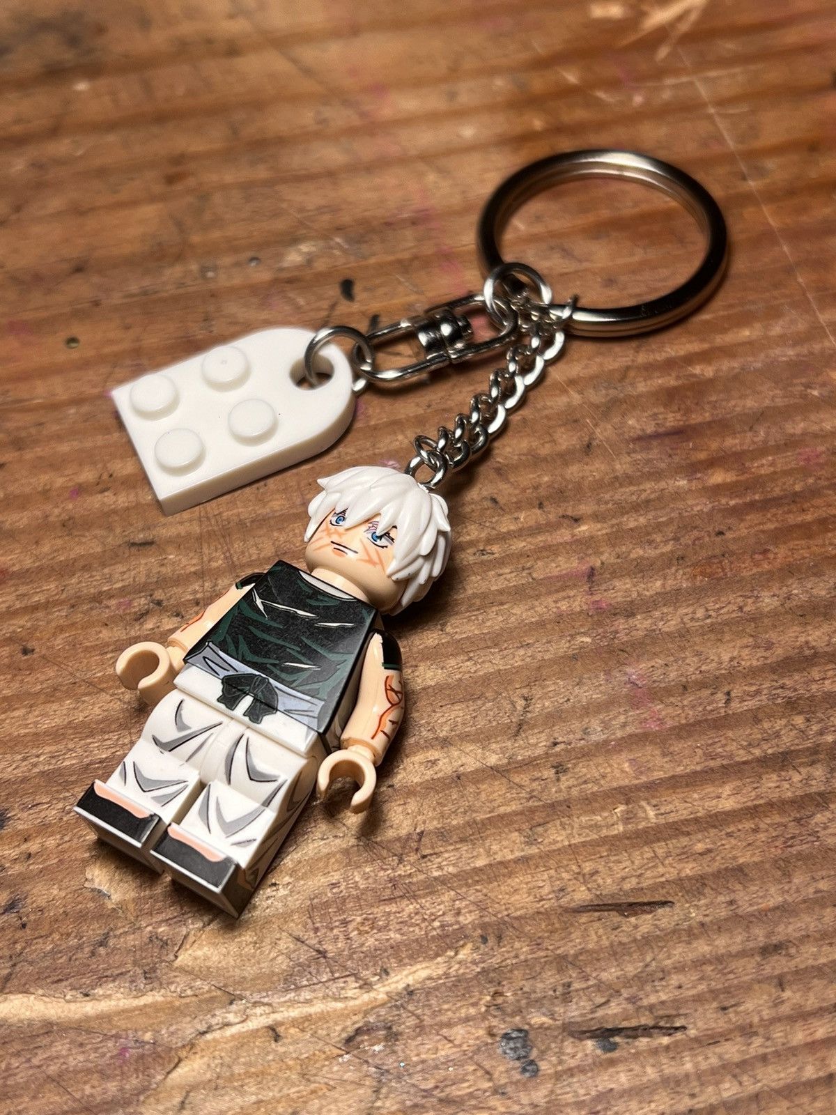 Anime Jujutsu Kaisen anime minifigure keychain keyring Size ONE SIZE - 8 Thumbnail