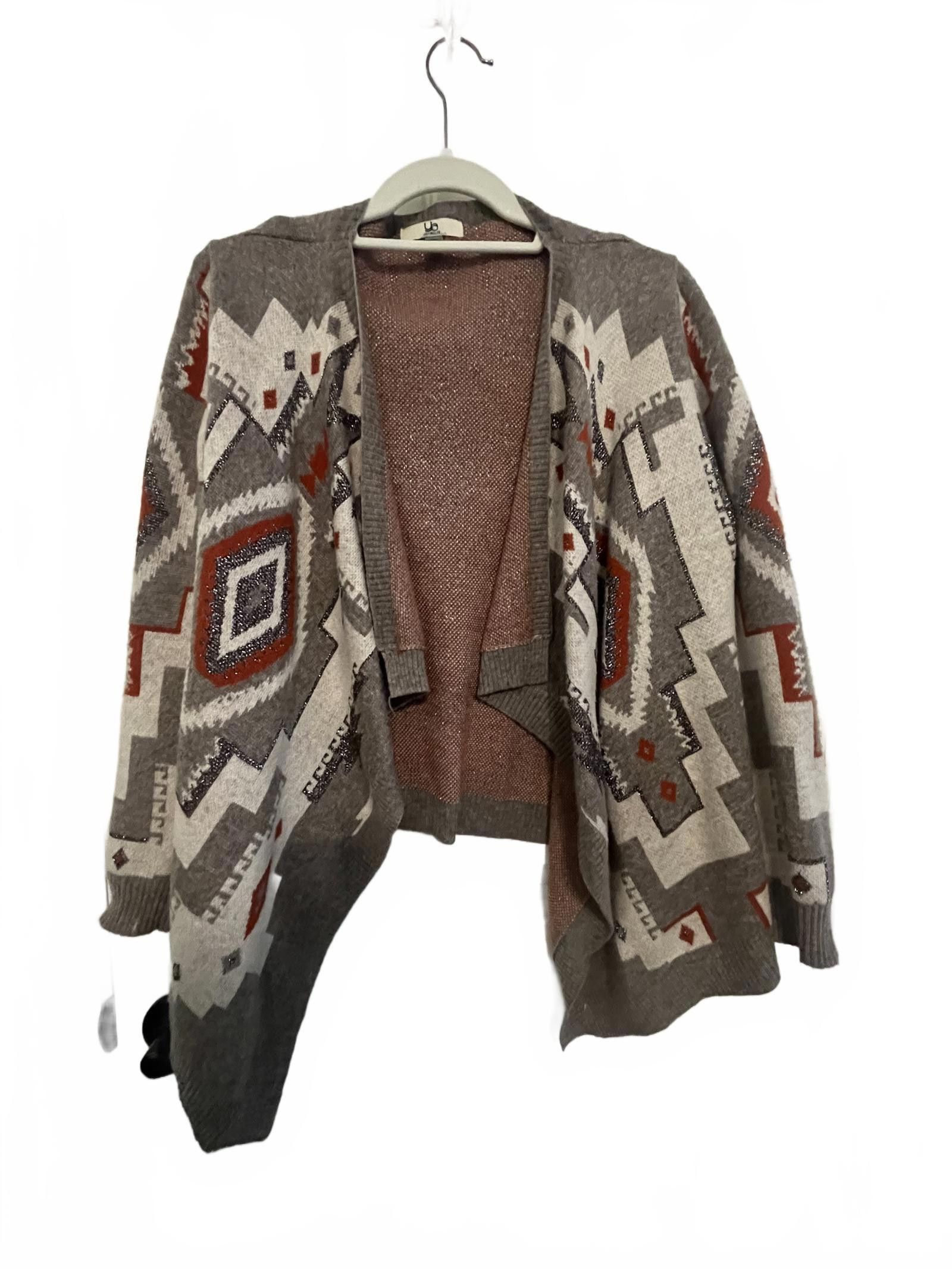 Designer YA Cozy Tribal Pattern Cardigan Size ONE SIZE - 4 Thumbnail