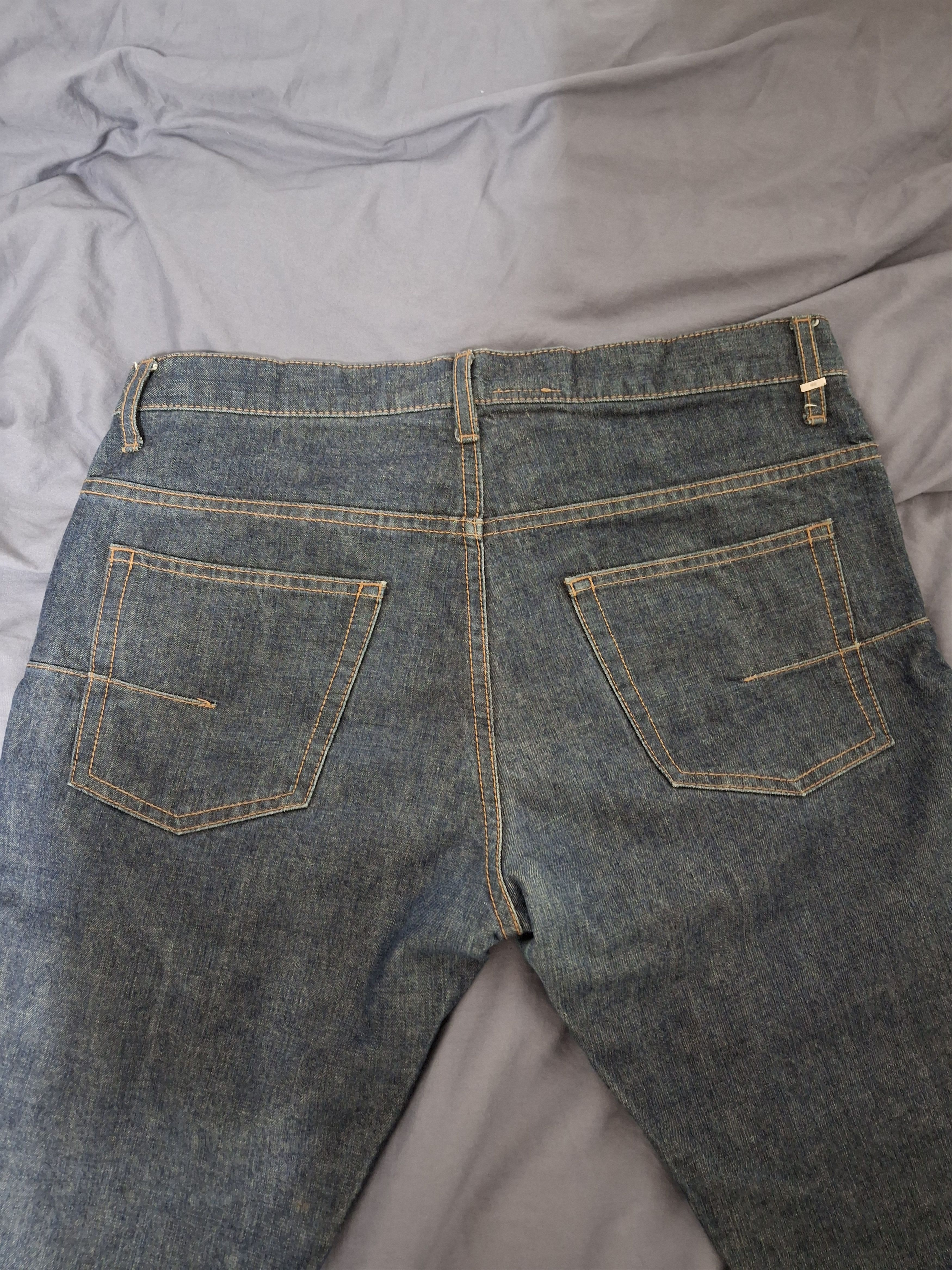 Dior [30] Dior Homme Raw Blue Denim Pants Size US 30 / EU 46 - 5 Thumbnail