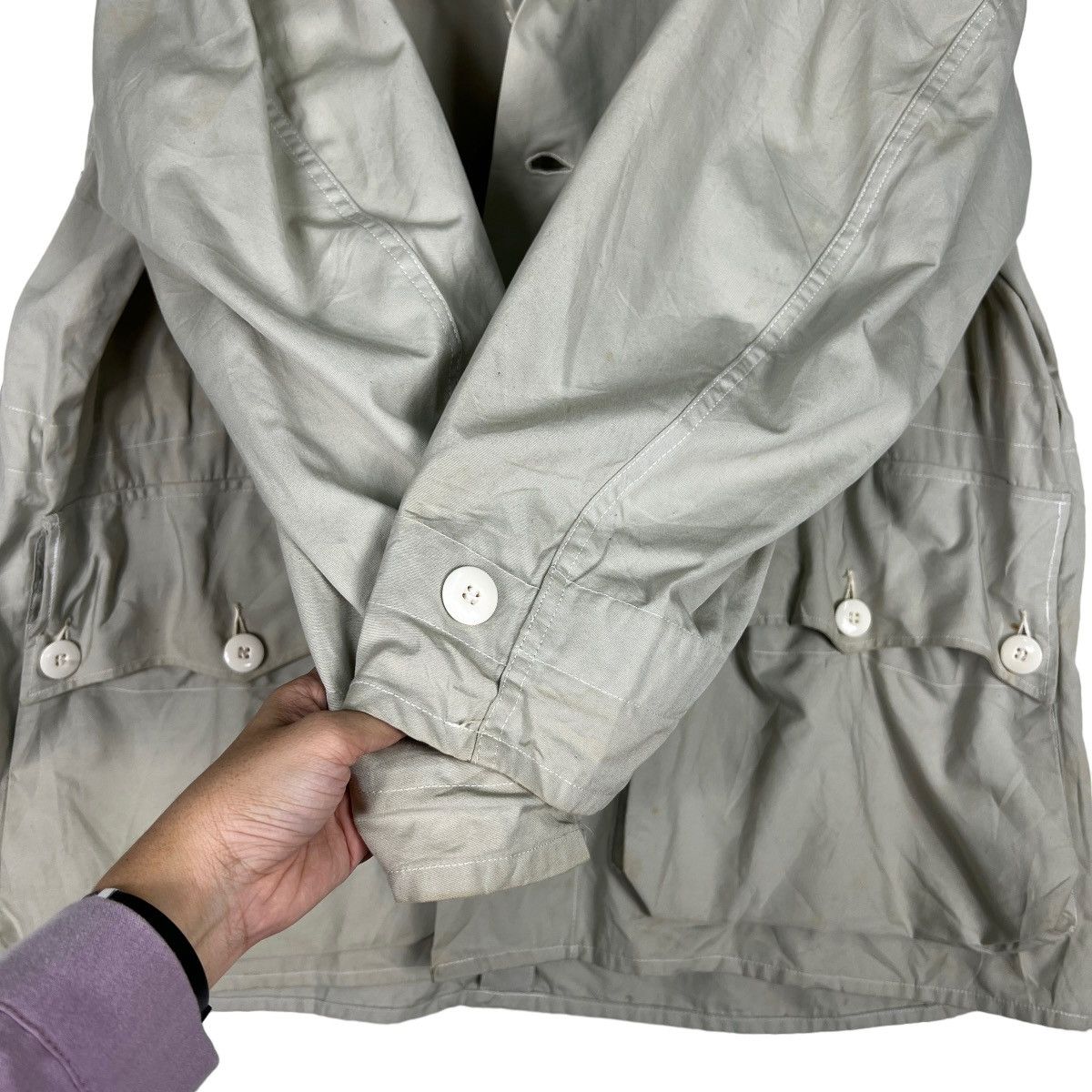 Vintage 🔥 VINTAGE C45 60's Swedish Army M62 snow parka Size US XL / EU 56 / 4 - 14 Thumbnail