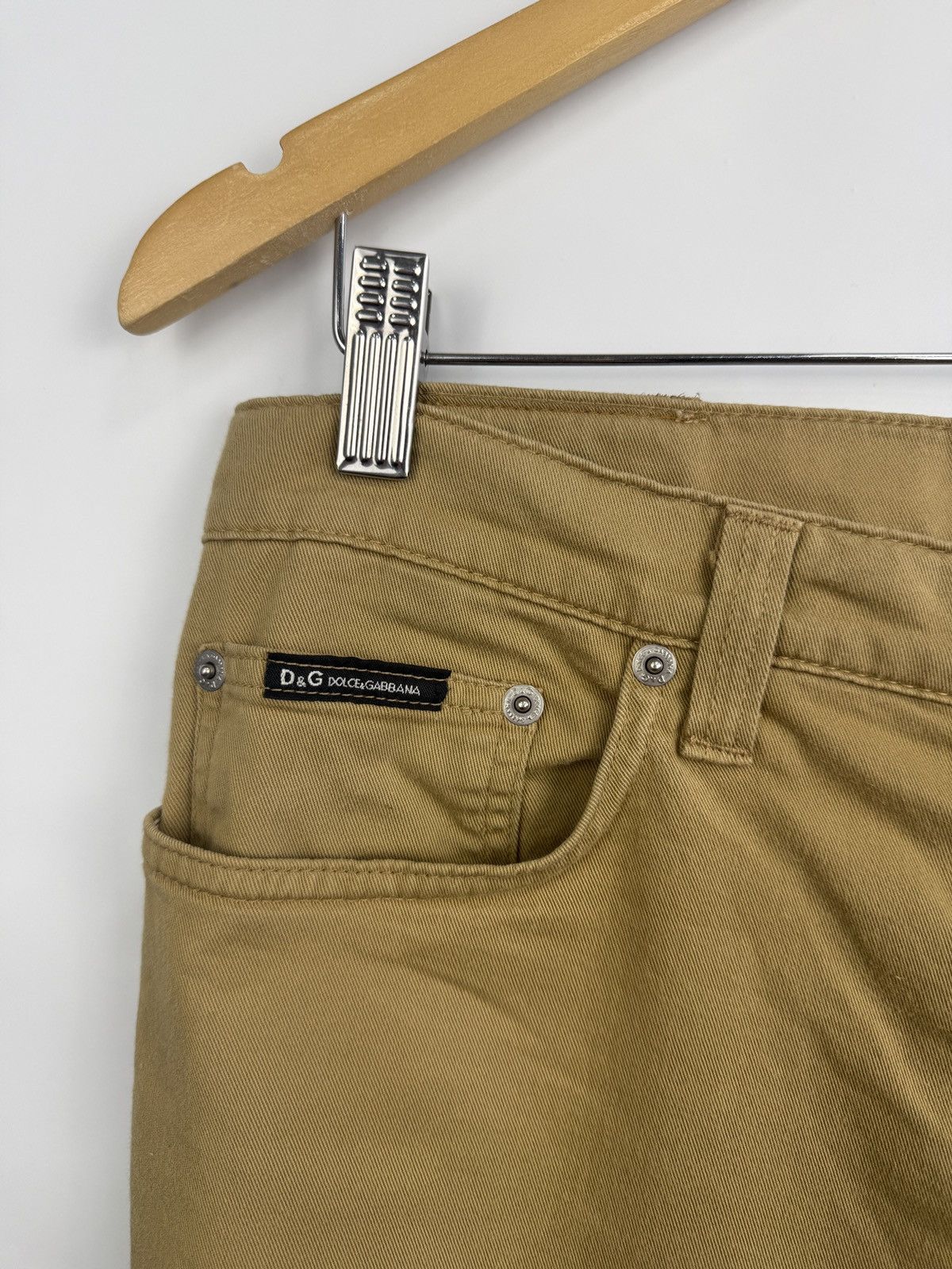 Dolce & Gabbana 🇮🇹Vintage 90s Dolce Gabbana Classic Brown Pants Made in Italy Size US 34 / EU 50 - 9 Thumbnail