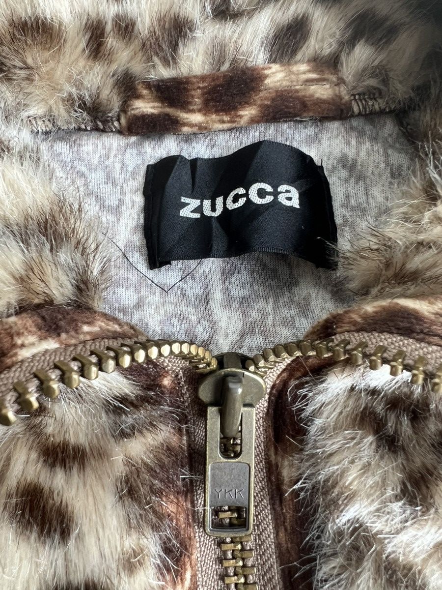 CABANE de ZUCCa 1990s Exclusive Leopard Fur Skin Elongated Sleeve Sweater Size US S / EU 44-46 / 1 - 9 Thumbnail