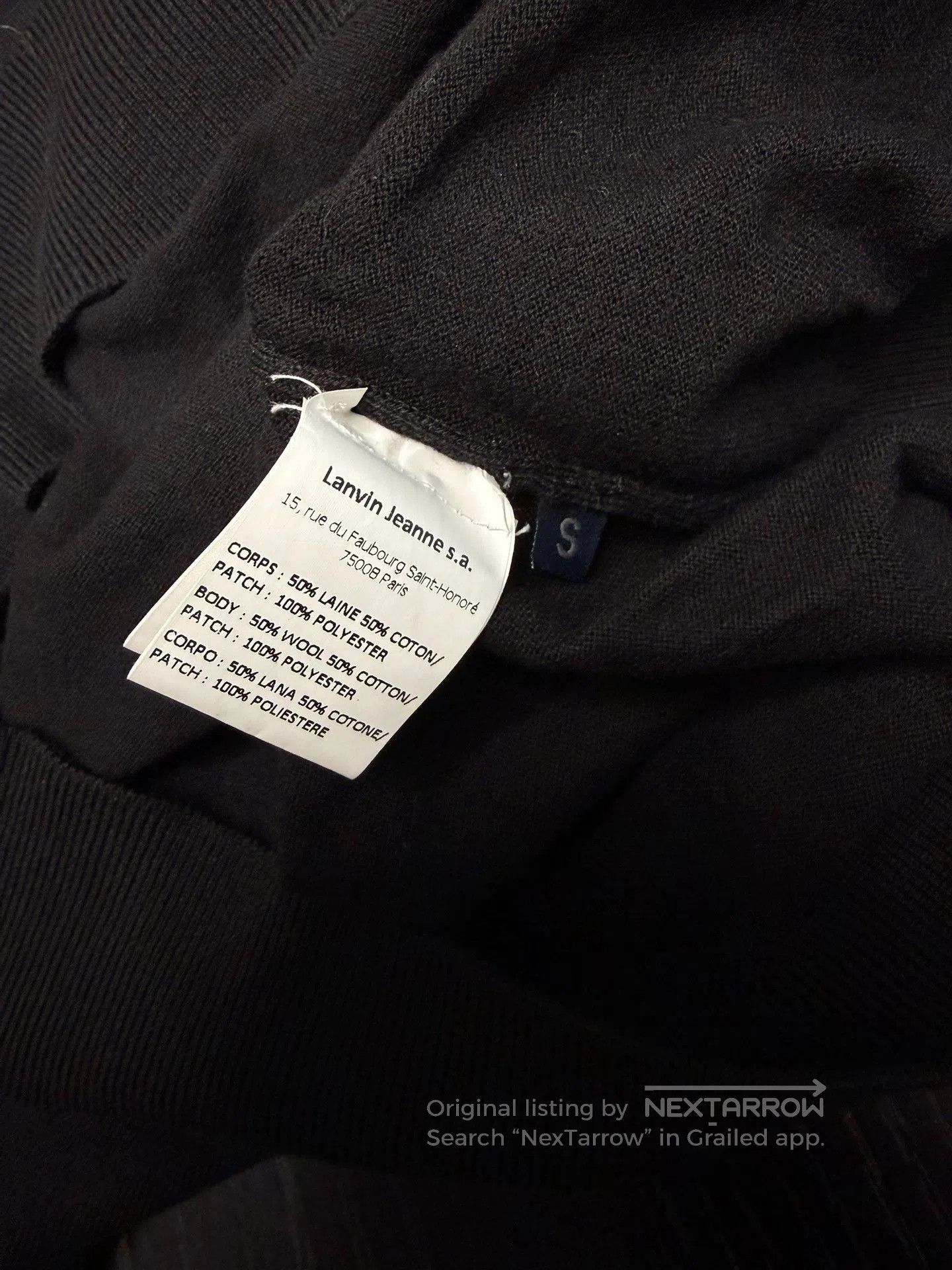 Lanvin Lanvin Wool Blend Pullover Sweater S. Size S / US 4 / IT 40 - 6 Thumbnail