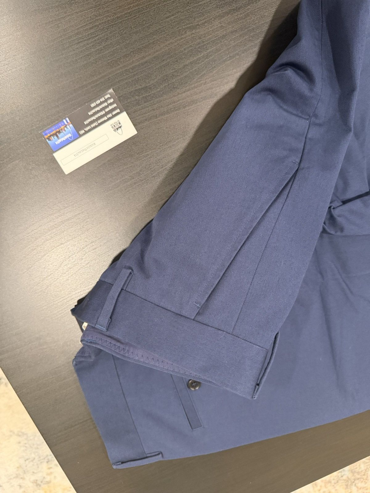 Marni Marni Blue Organic Gabardine Trousers Size US 40 / EU 56 - 11 Thumbnail