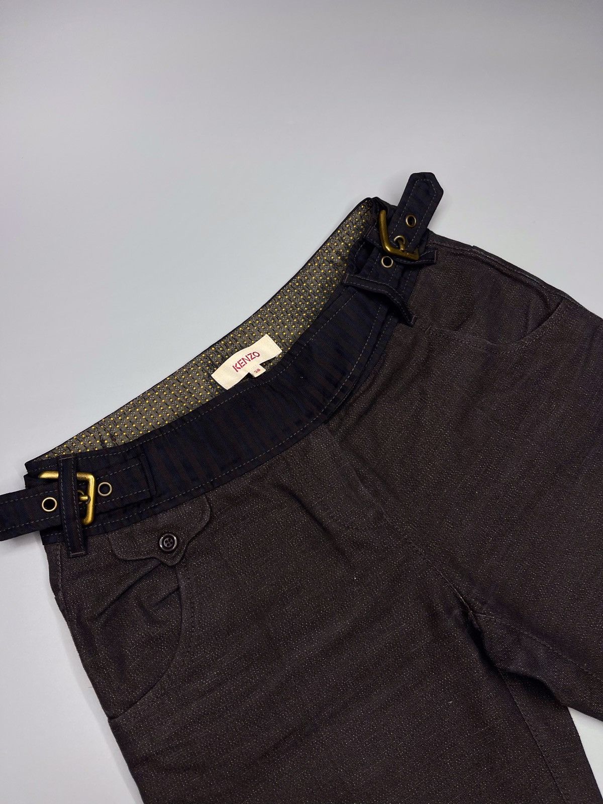 Japanese Brand × Kenzo Vintage Kenzo Avant-Garde Shorts Size 27" / US 4 / IT 40 - 3 Thumbnail