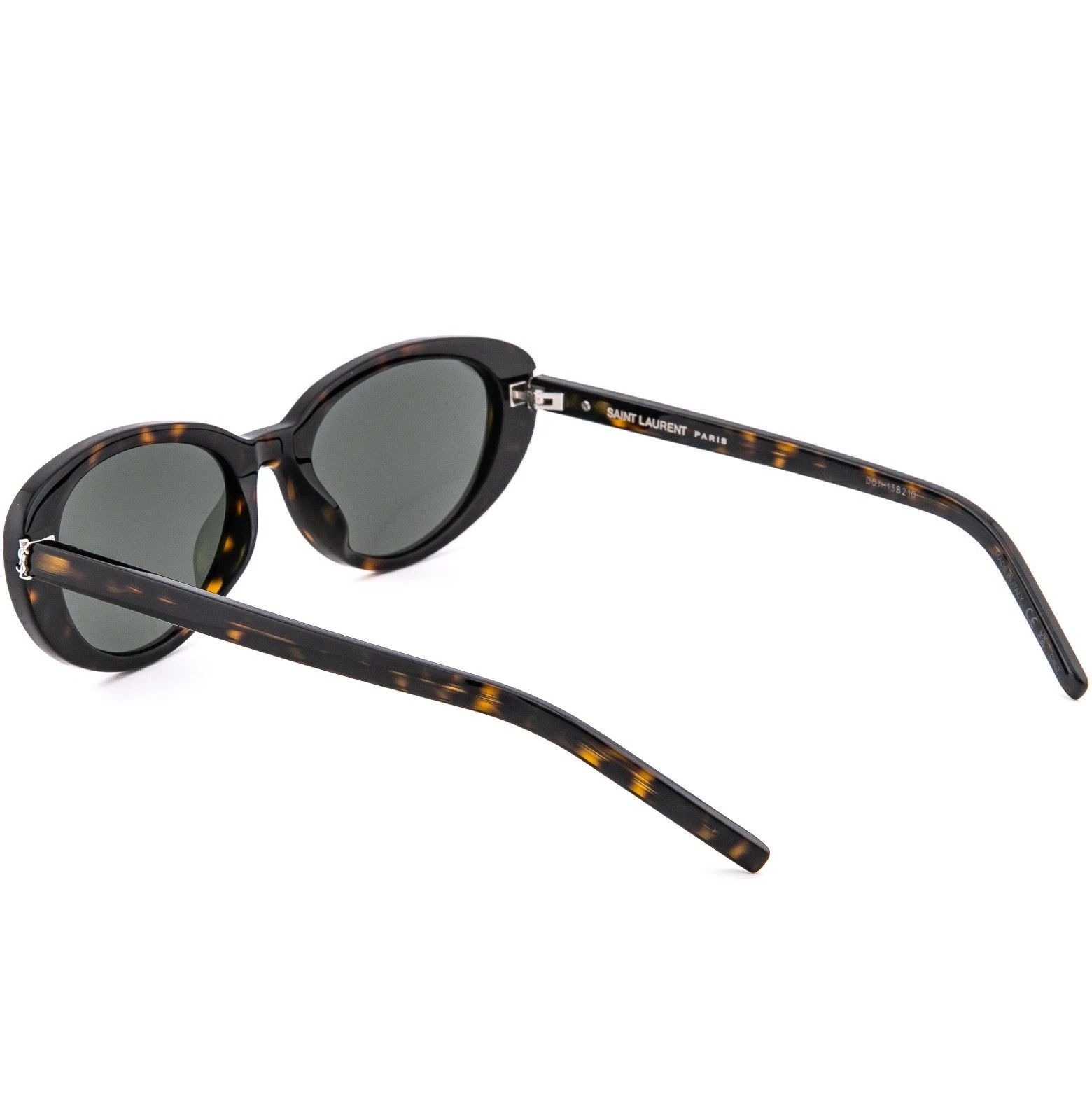 Saint Laurent Paris SAINT LAURENT SHADE SL M154 SLM154 Logo Oval Sunglass 002 Size ONE SIZE - 4 Thumbnail