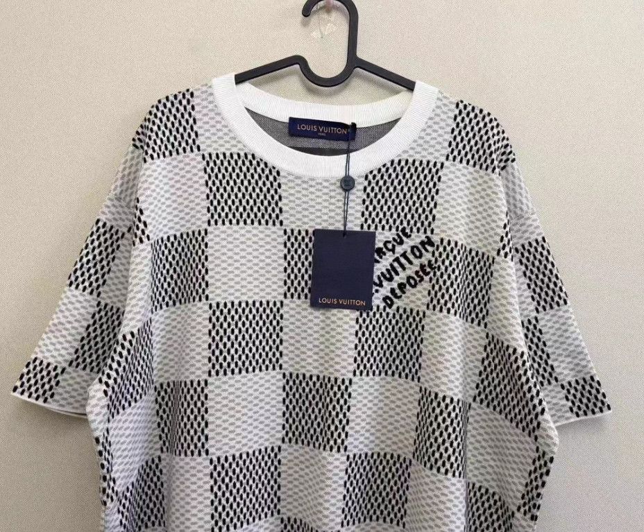 Louis Vuitton LV 2024 Pharrell Collection Knit Tee. Size US XL / EU 56 / 4 - 2 Thumbnail