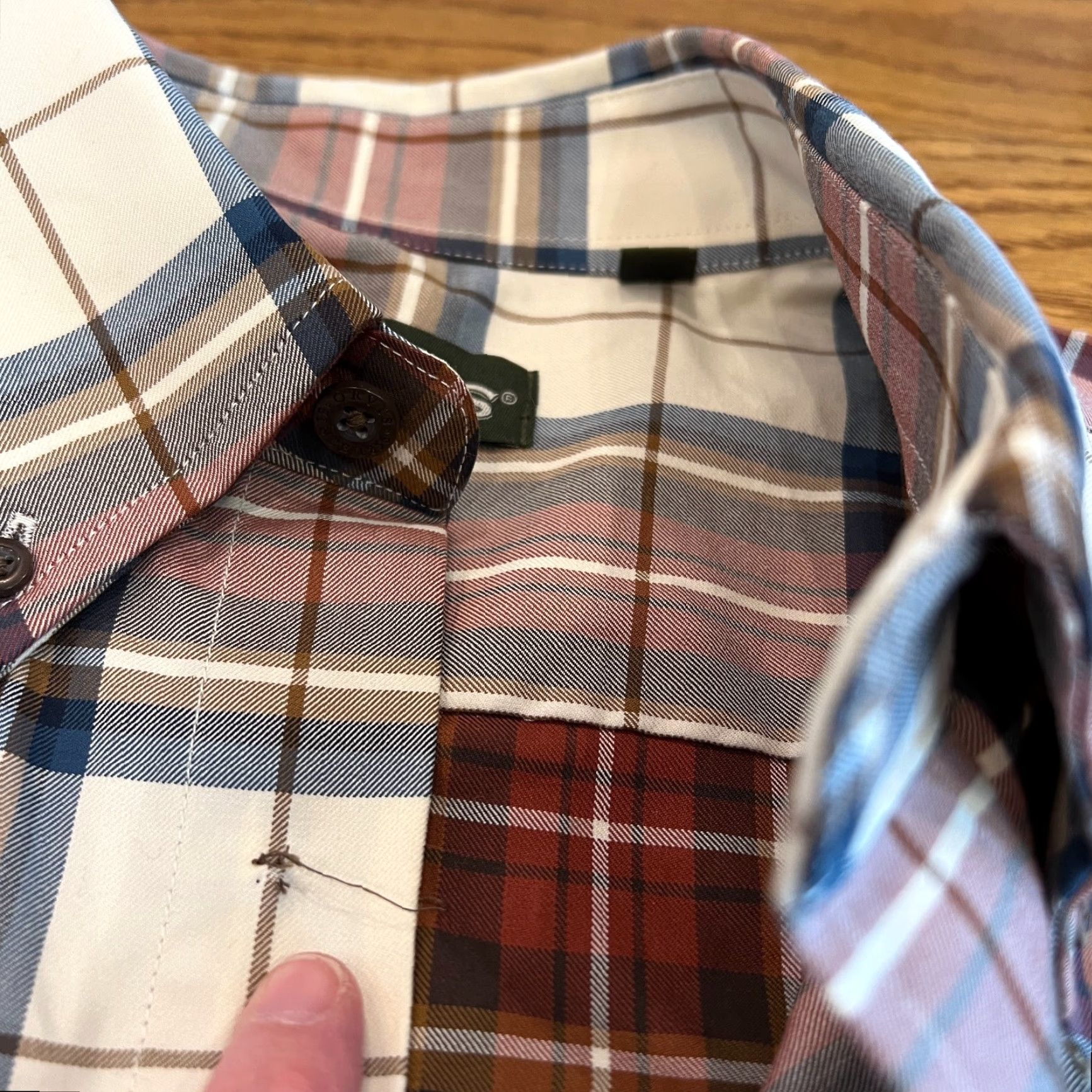 Orvis Orvis Shirt Mens Large Signature Twill Plaid Button-Down Long Sleeve Multicolor Cotton Twill Plaid Countries Theme Men’s Clothing L Size US L / EU 52-54 / 3 - 4 Thumbnail