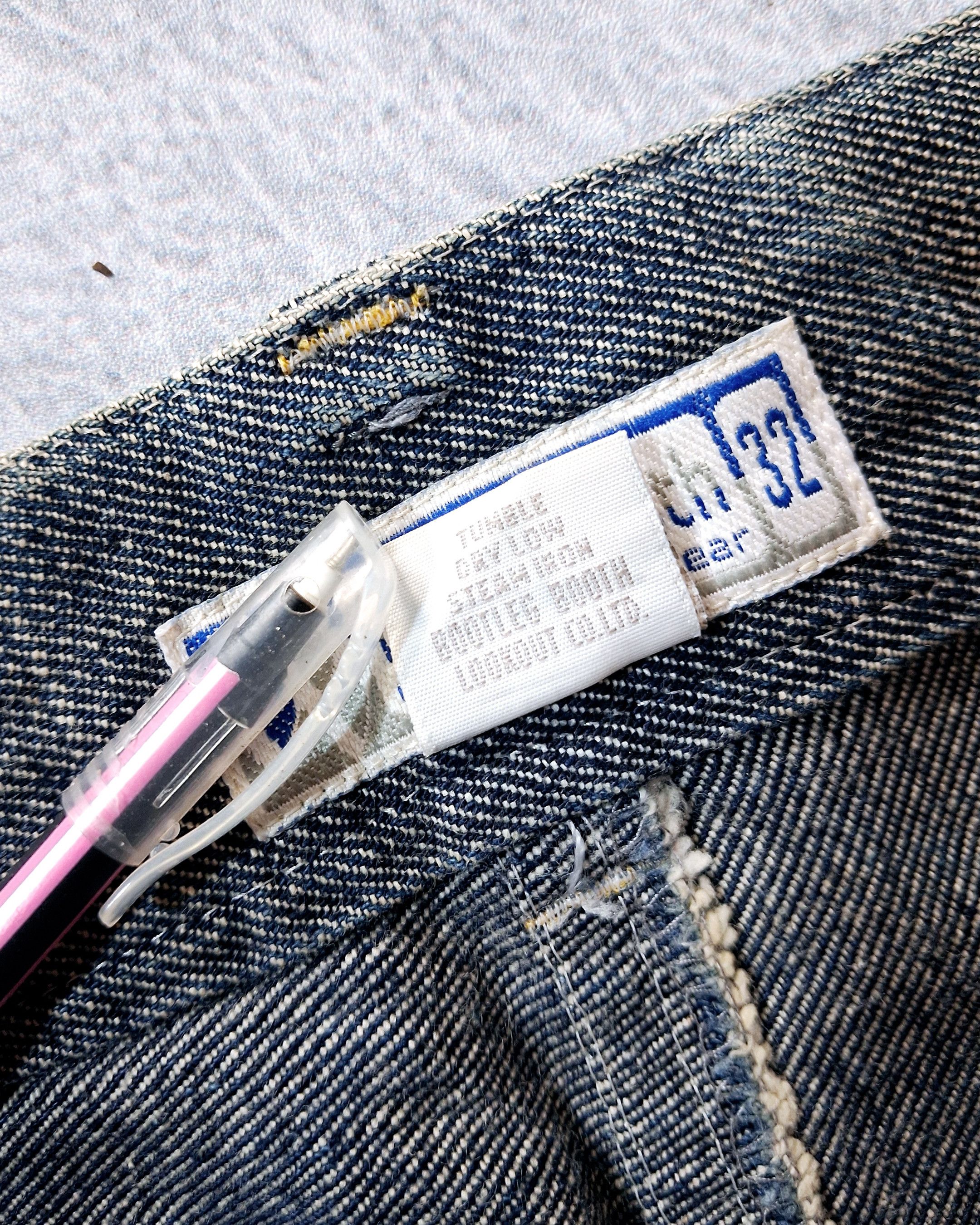 Japanese Brand BOOTLEGBOOTH DENIM PANTS BAGGY STYLE MULTIPOCKET Size US 34 / EU 50 - 10 Thumbnail