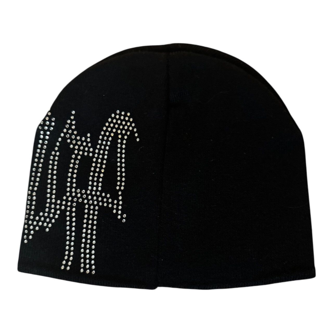Revenge Revenge Rhinestone Black Skully Beanie Size ONE SIZE - 2 Thumbnail