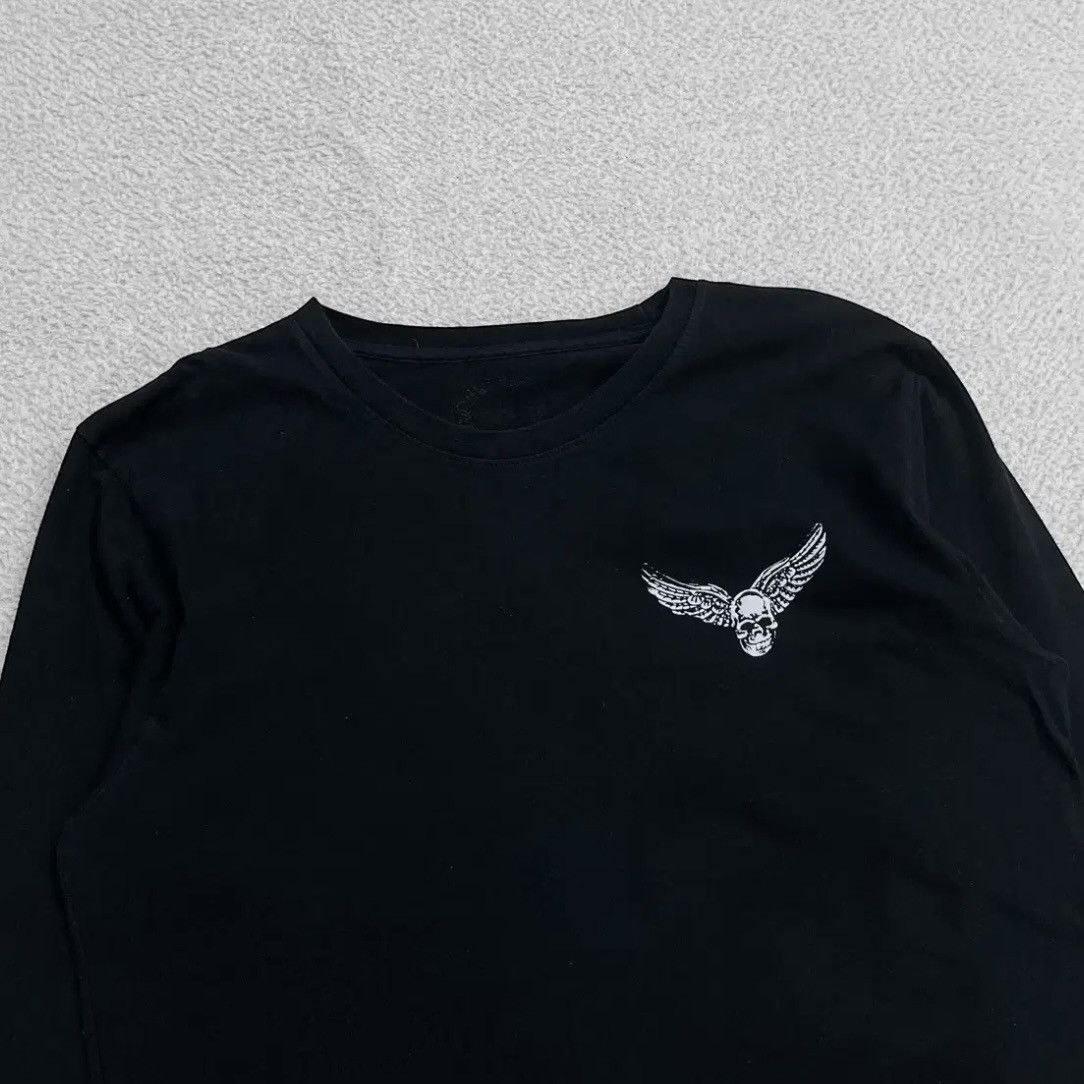 Chrome Hearts Foti Skull Mahalia Longsleeve Tee / Blk Size US M / EU 48-50 / 2 - 4 Thumbnail