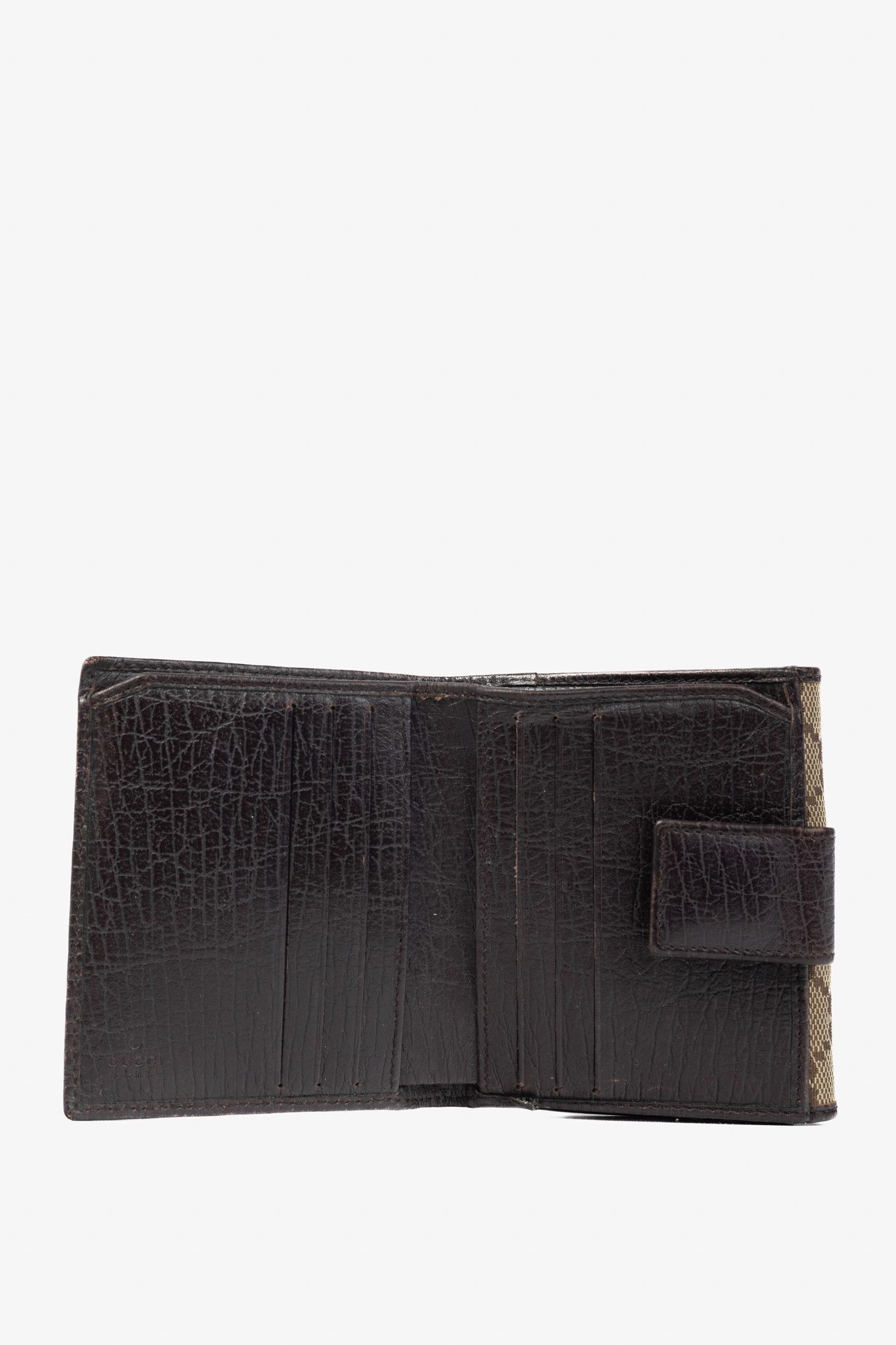 Gucci Gucci Beige GG Canvas Bamboo Bifold Wallet Size ONE SIZE - 9 Thumbnail