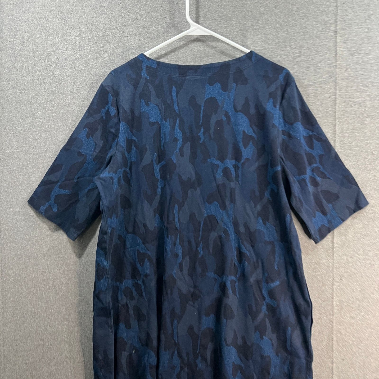 Other Women with Control Prime Stretch Denim 2 Shift Print Dress Size L / US 10 / IT 46 - 13 Thumbnail