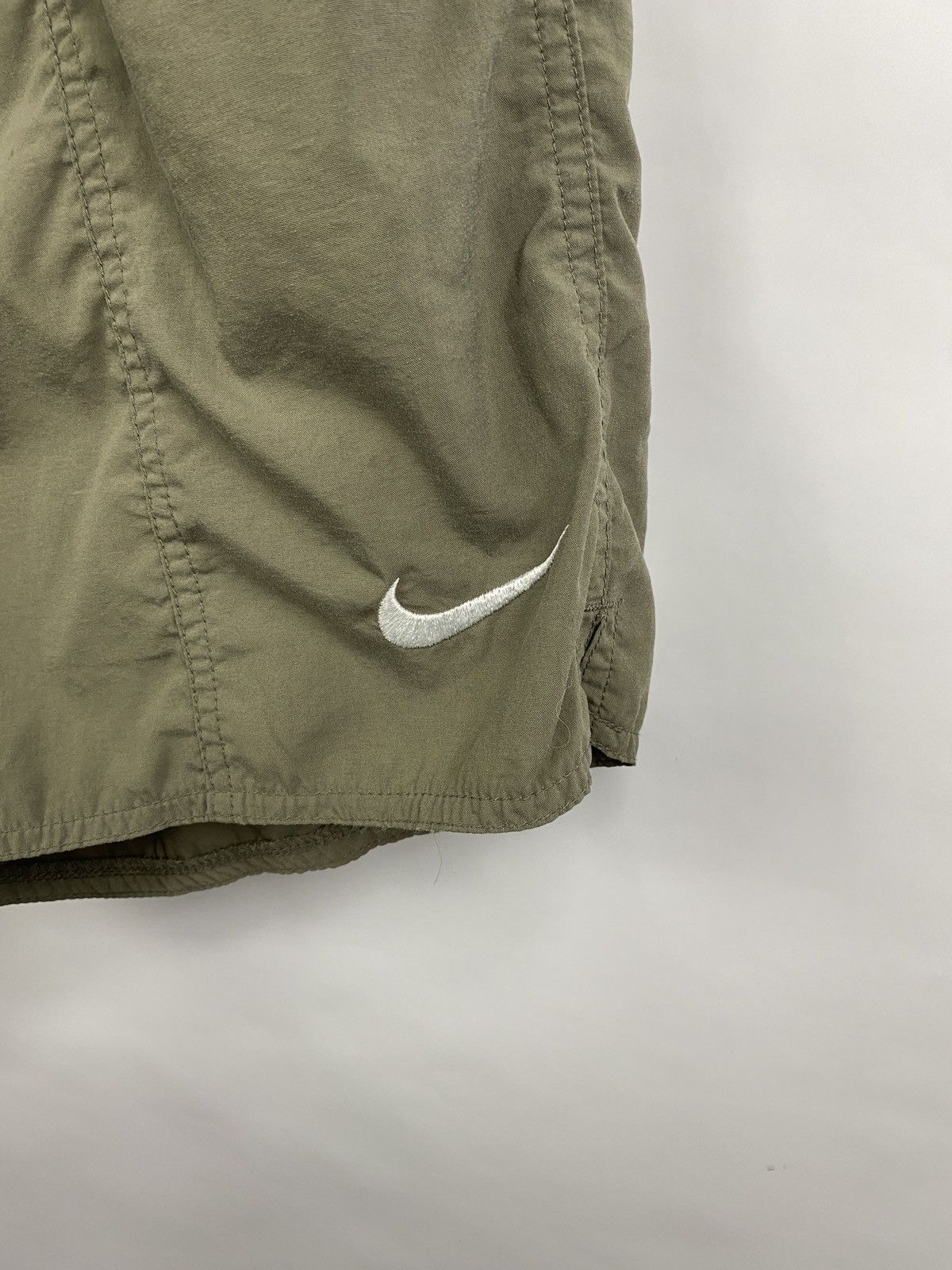 Nike 🇺🇸 Vintage 90s Nike Nylon Shorts Rare Retro Hype Y2K Size US 34 / EU 50 - 3 Thumbnail