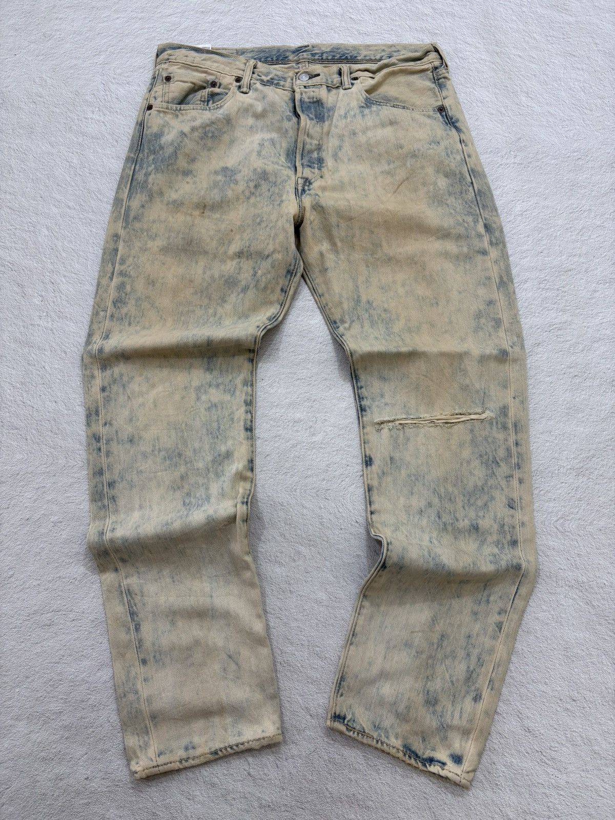 Levi's Vintage Clothing 2000s Levis Enginered wash denim Size US 36 / EU 52 - 1 Thumbnail