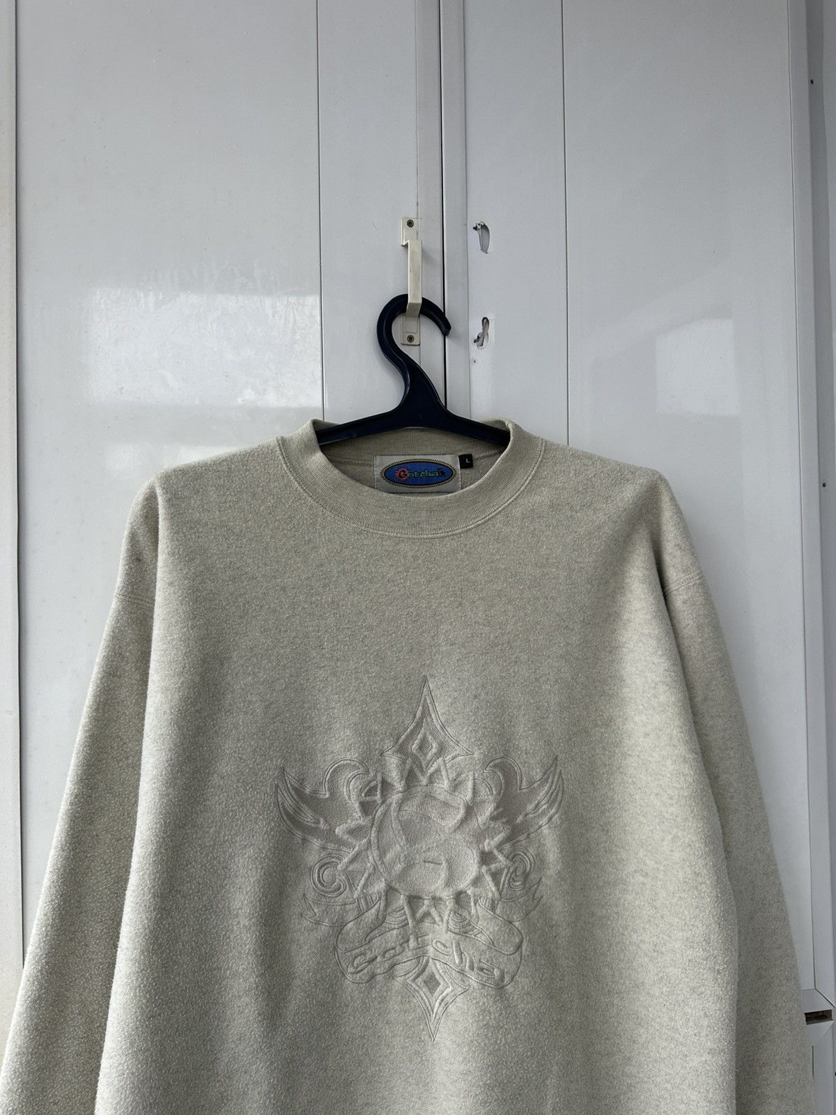 Gotcha Vintage Gotcha Sweatshirt Beige Skate Y2K Size US L / EU 52-54 / 3 - 5 Thumbnail