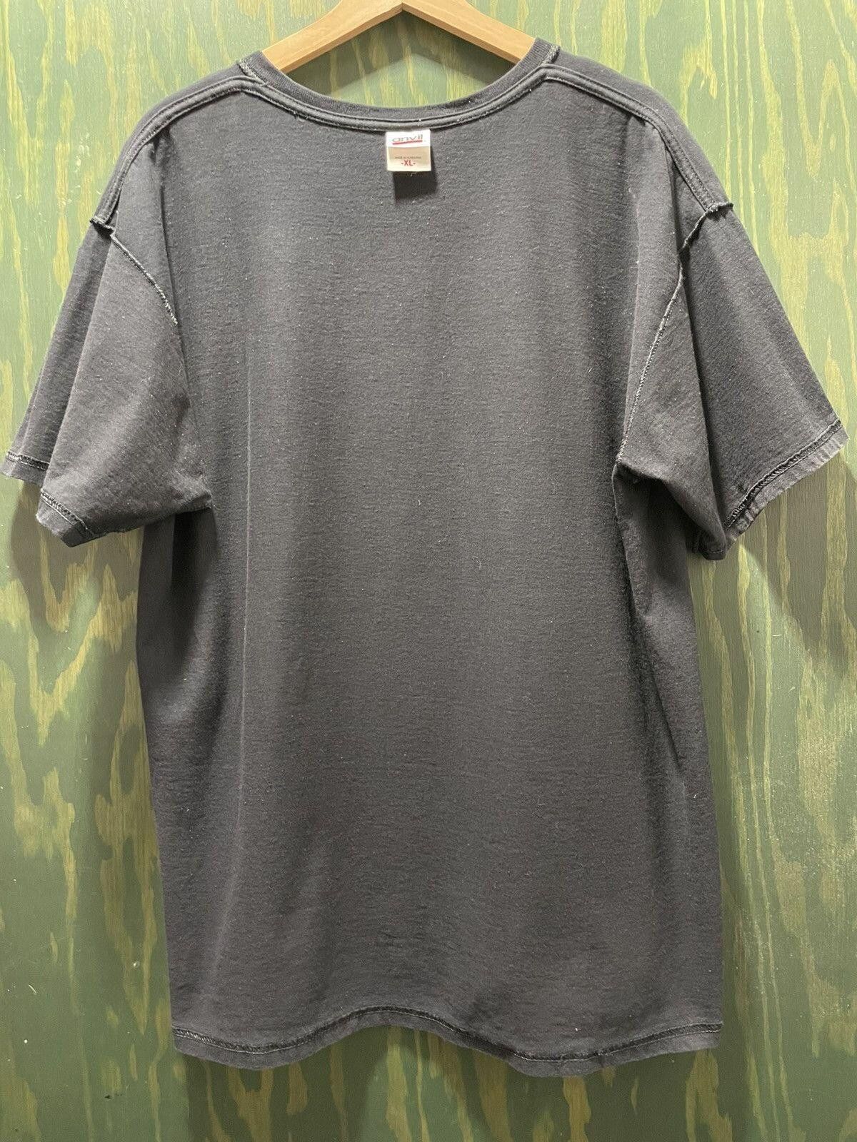Vintage NOT TODAY JESUS inside out print black metallica tee Size US XL / EU 56 / 4 - 2 Thumbnail