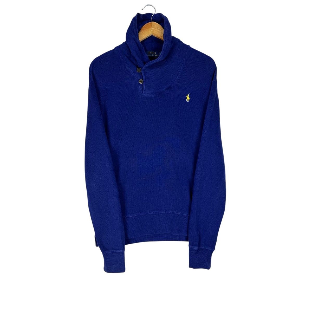 Polo Ralph Lauren 🌟POLO RL SHAWL COLLAR SWEATSHIRT Size US M / EU 48-50 / 2 - 1 Thumbnail