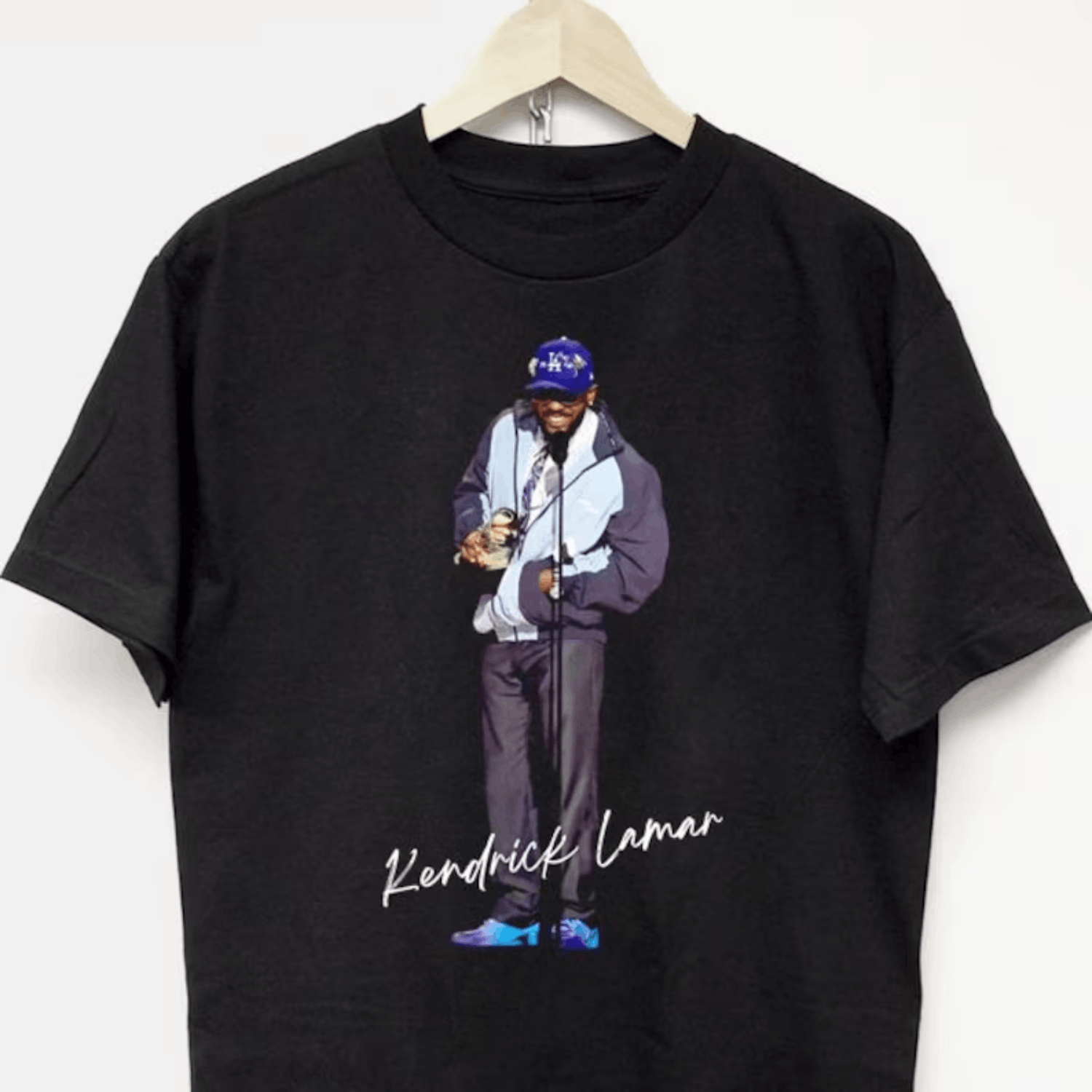 Designer × Vintage KEND.RICK T-SHIRT vintage rap tee hip hop, Lamar shirt Size US L / EU 52-54 / 3 - 2 Thumbnail