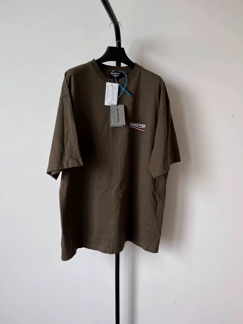 Balenciaga Balenciaga Monogrammed Crew Neck Short Sleeve Regular Tee Size US XL / EU 56 / 4 - 1 Thumbnail