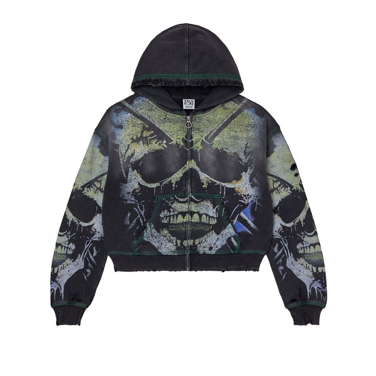 Vale Vale Forever Grave Digger Hoodie Size US S / EU 44-46 / 1 - 1 Thumbnail