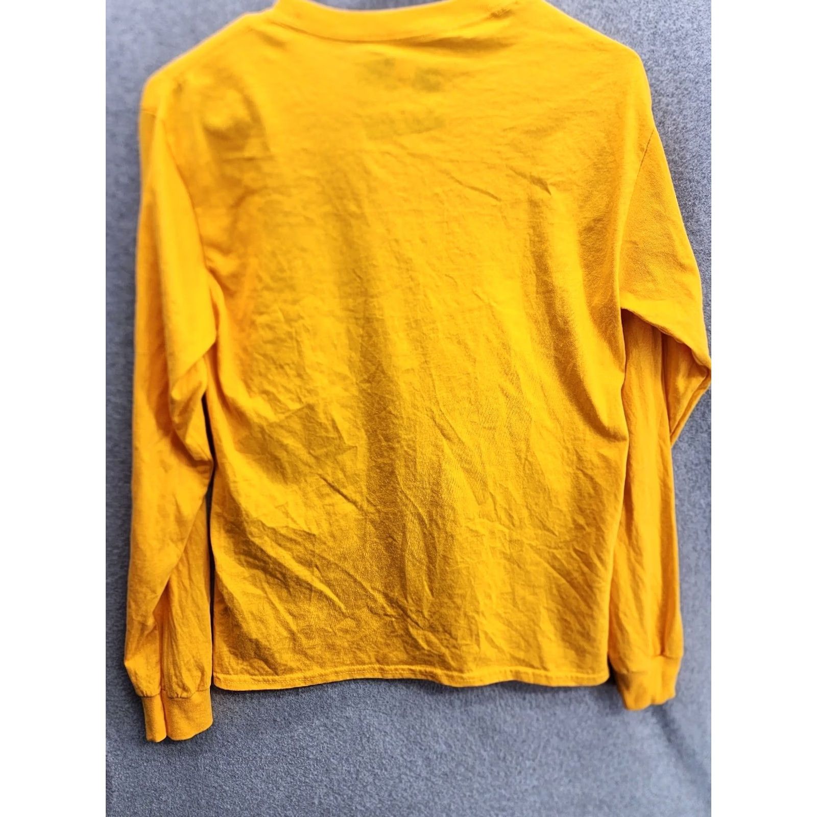 Vintage 999 Shirt Mens Long Sleeve Yellow Red Eye Juice WRLD World Small Size US S / EU 44-46 / 1 - 5 Thumbnail