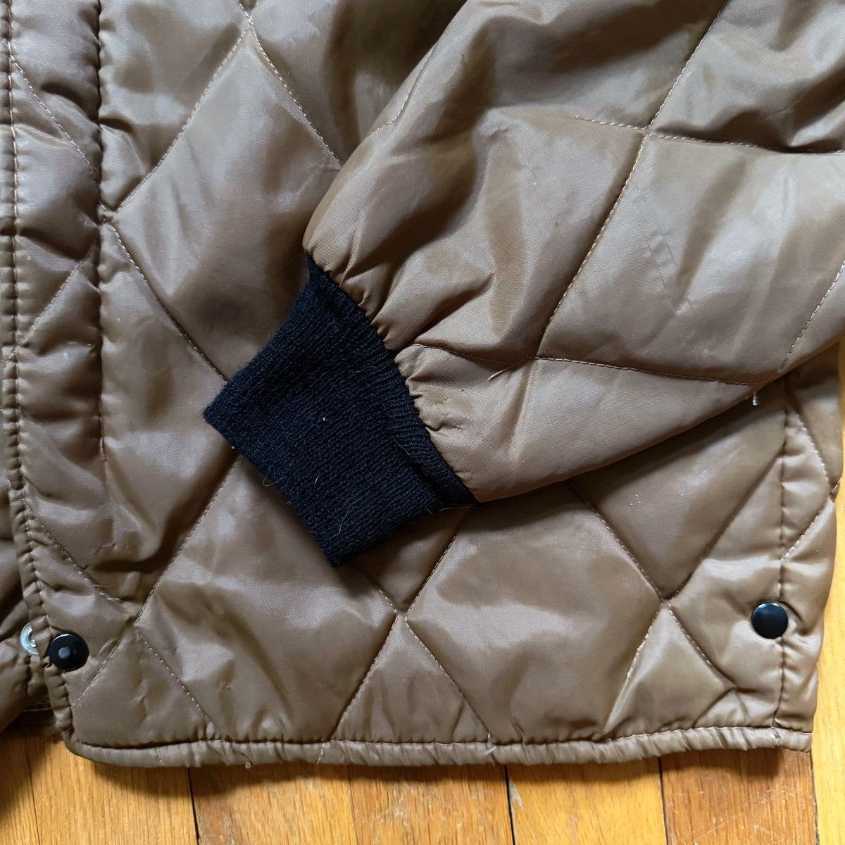 Diamond Supply Co. Vintage ASC Diamond Quilted Zip-up Puffer Liner Jacket Size US XL / EU 56 / 4 - 5 Thumbnail