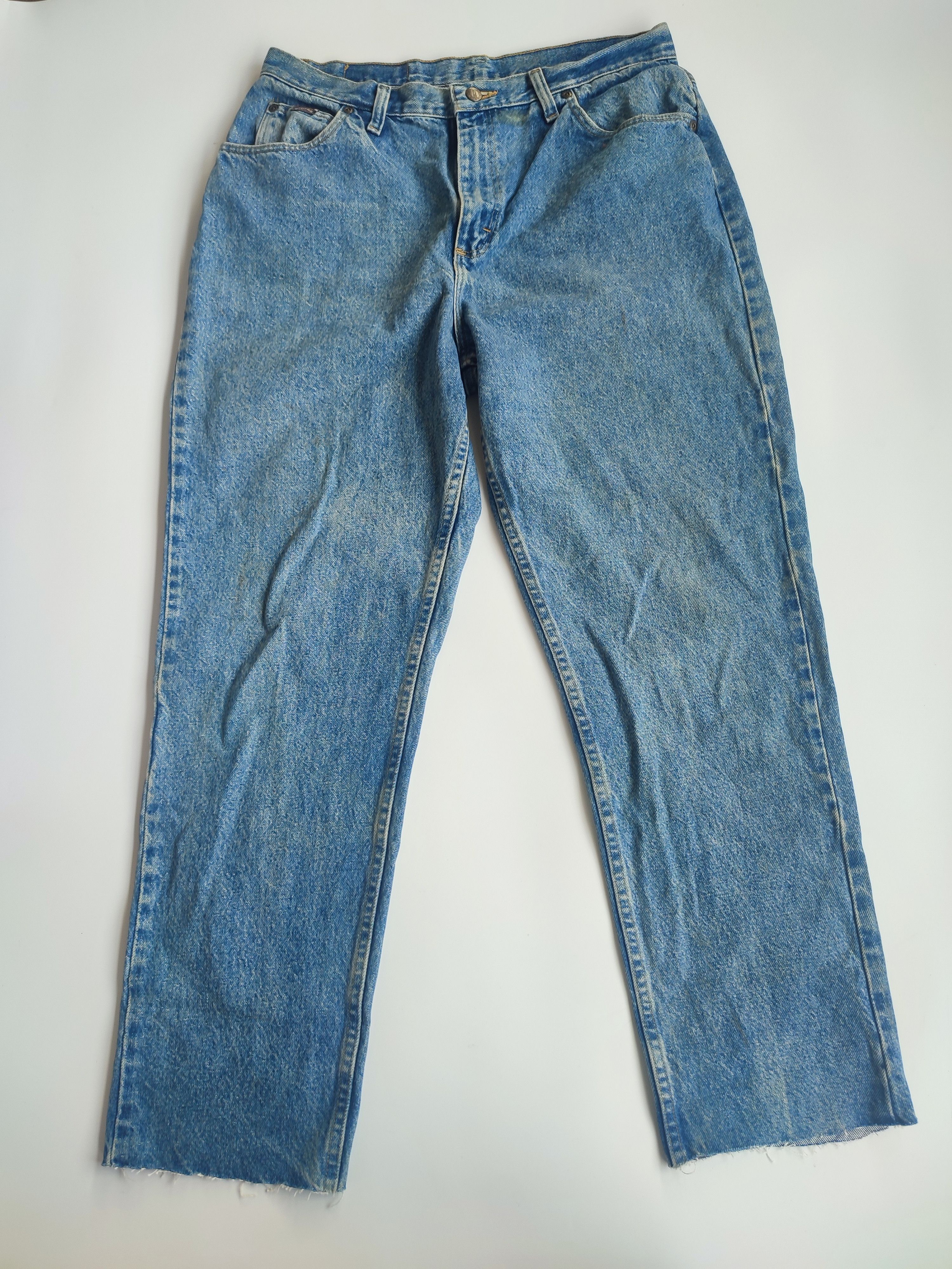 NFL RIDERS DENIM VINTAGE JEANS Size US 34 / EU 50 - 1 Thumbnail