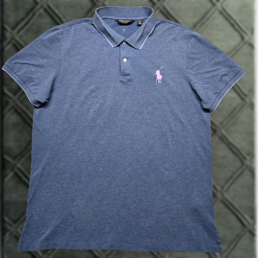 Polo Ralph Lauren Polo Ralph Lauren Polo Shirt Mens XL Blue Pro Fit Big Pony Golf Casual Shirt Size US XL / EU 56 / 4 - 1 Thumbnail