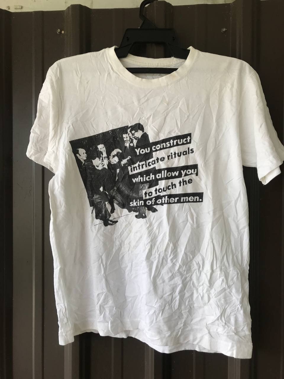 Art Comes First × Band Tees × Japanese Brand Vintage Barbara Kruger Pop Art Tee Size US S / EU 44-46 / 1 - 2 Thumbnail