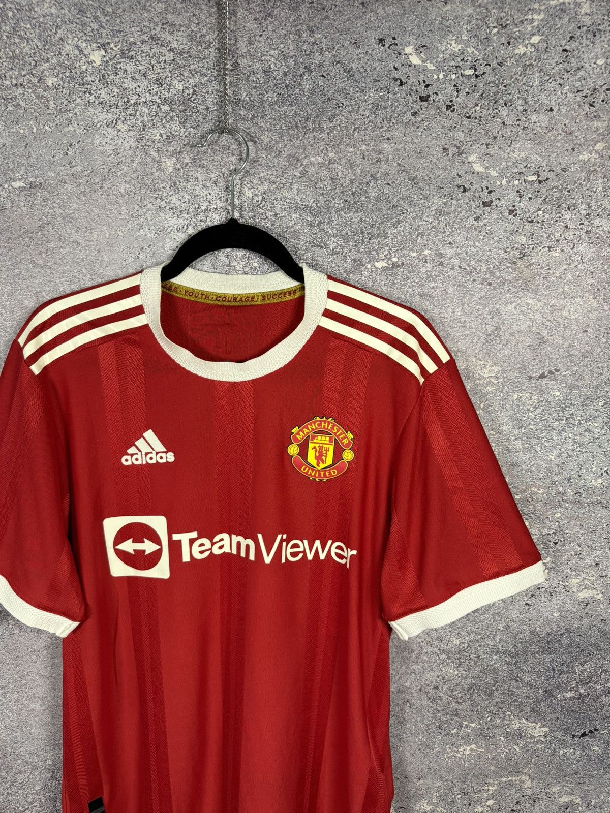 Adidas × Vintage R.VARANE Vintage Manchester United 2021/22 Adidas Jersey XL Size US XL / EU 56 / 4 - 3 Thumbnail