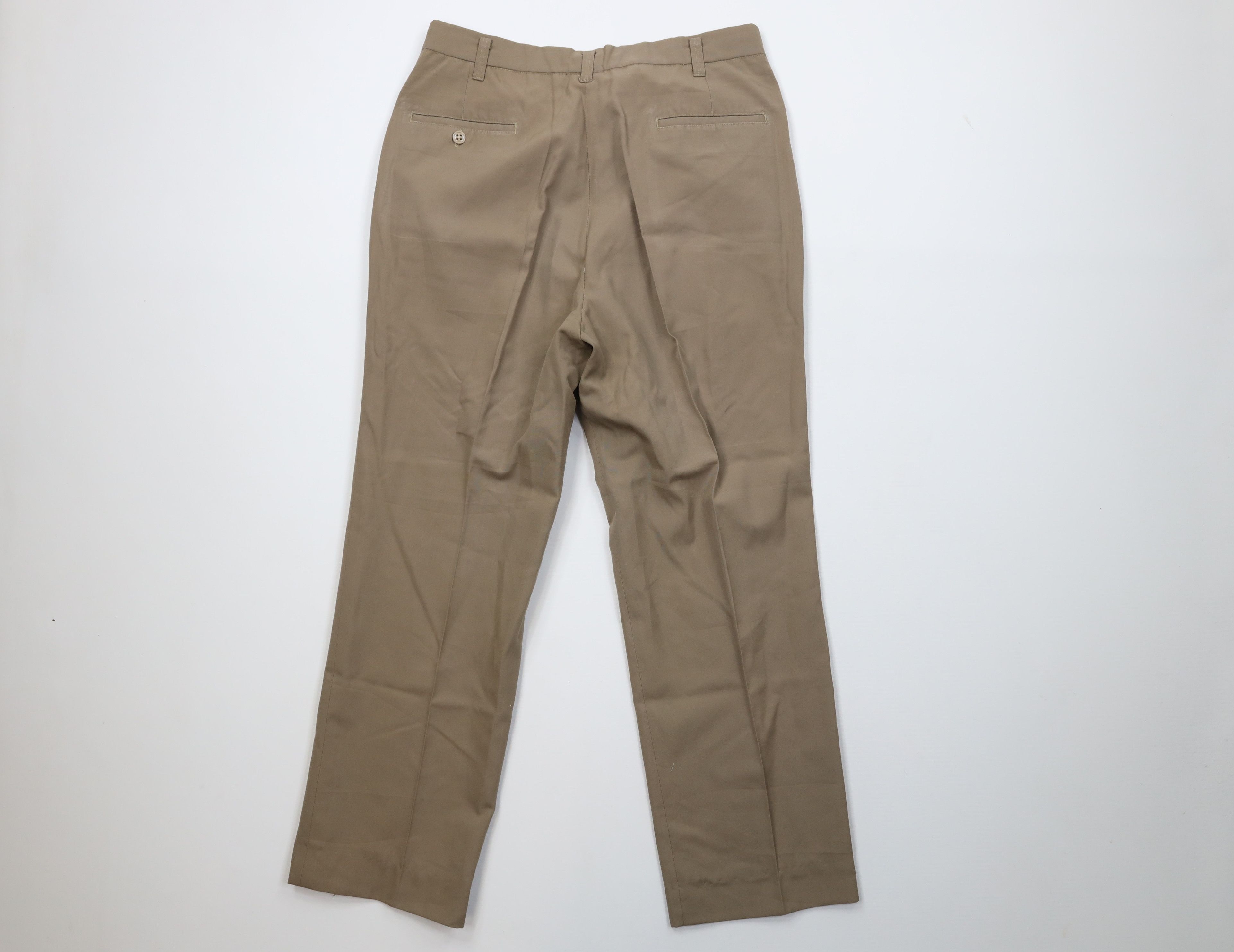 Vintage Vintage 50s 60s Streetwear Chino Pants Trousers Beige Size US 34 / EU 50 - 10 Thumbnail