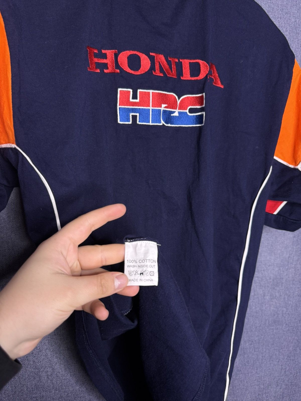 Honda Vintage Honda Racing Polo Shirt Racing Formula 1 Nascar Size US S / EU 44-46 / 1 - 10 Thumbnail