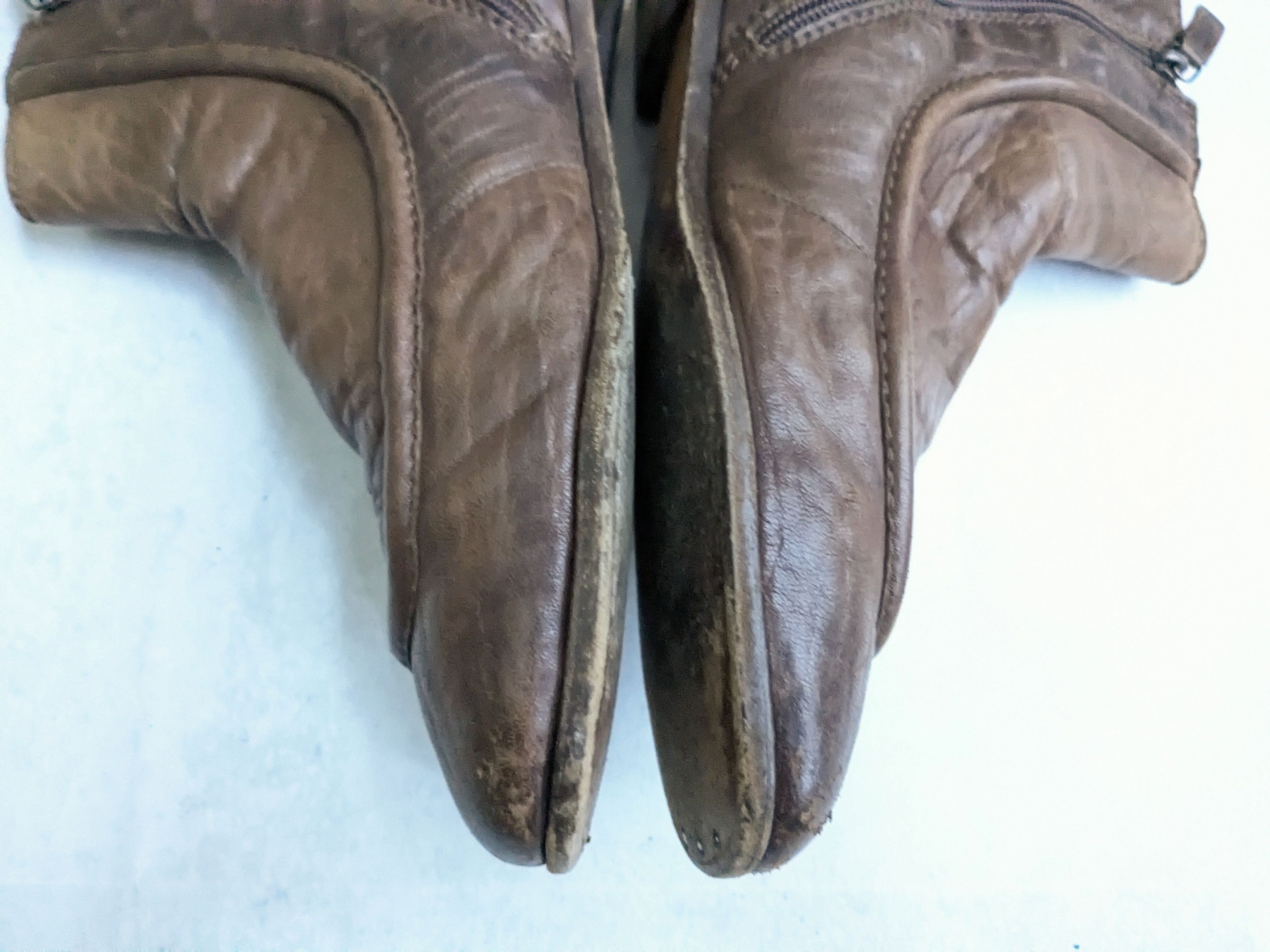 Gucci Gucci Size Zip Boots Brown 8.5 Leather Men Moc Toe Size US 8.5 / EU 41-42 - 9 Thumbnail