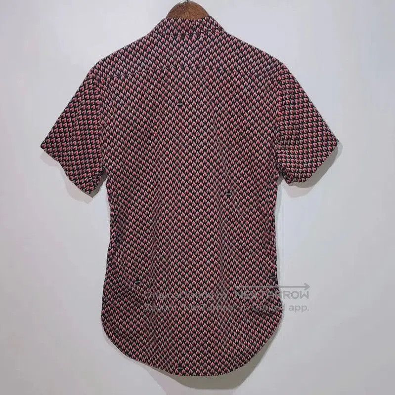 Moschino Moschino Red Polyester Short Sleeve Shirt . Size M / US 6-8 / IT 42-44 - 2 Thumbnail