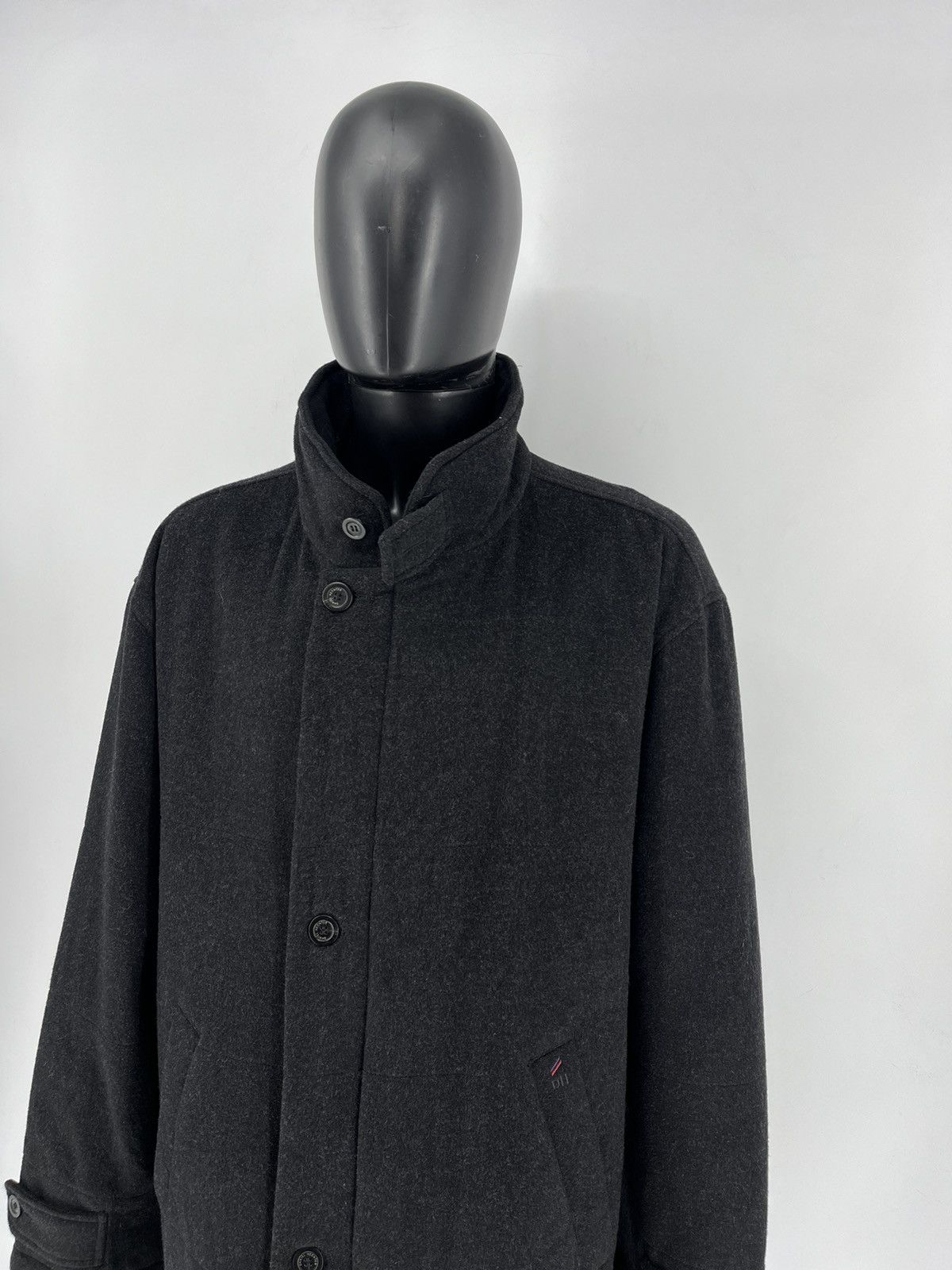 Daniel Hechter Daniel Hechter Mens 48 XL Zip Up Jacket Cashmere Coat Jacket Size US XL / EU 56 / 4 - 5 Thumbnail