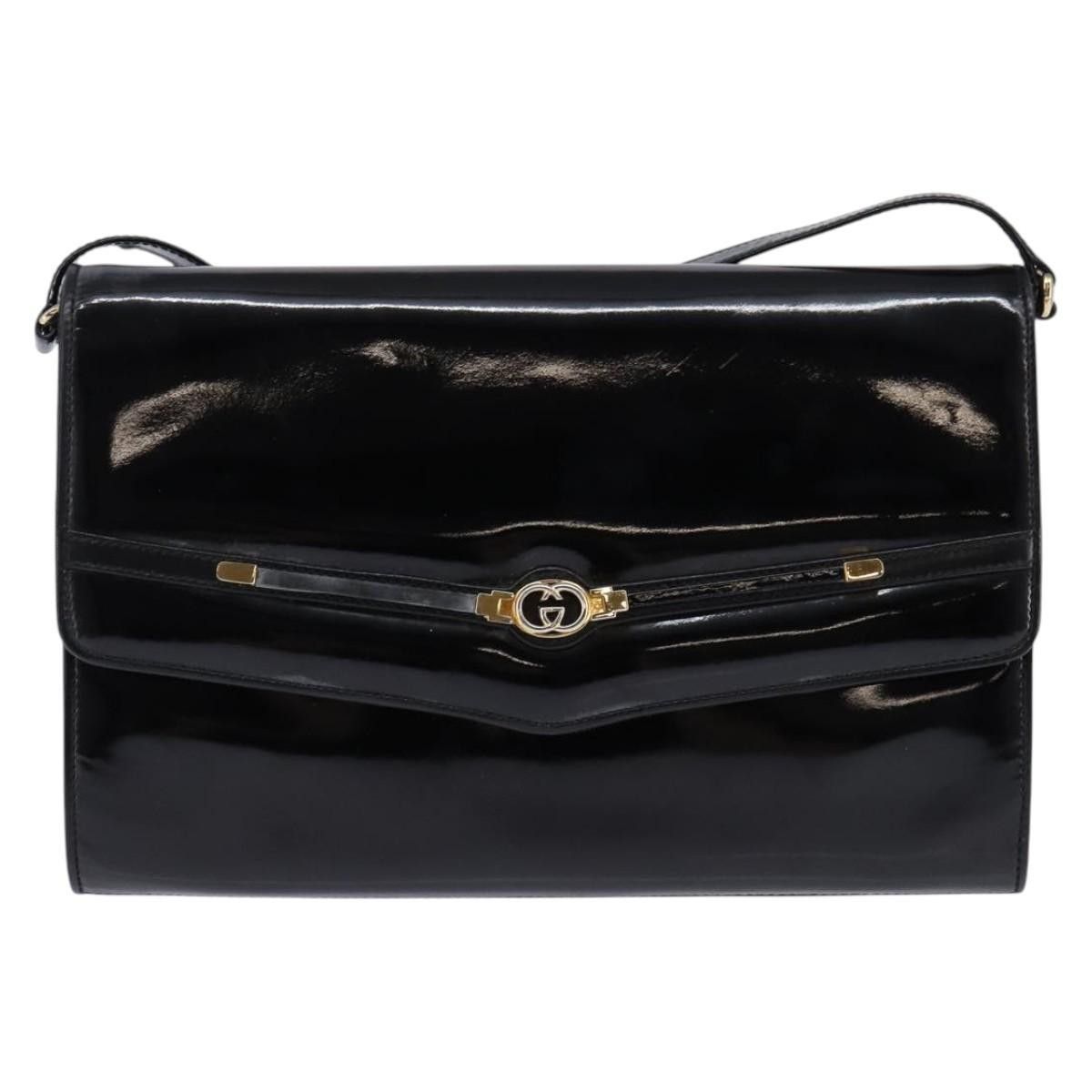 Gucci Gucci Vintage Shoulder Bag Enamel Size ONE SIZE - 1 Thumbnail