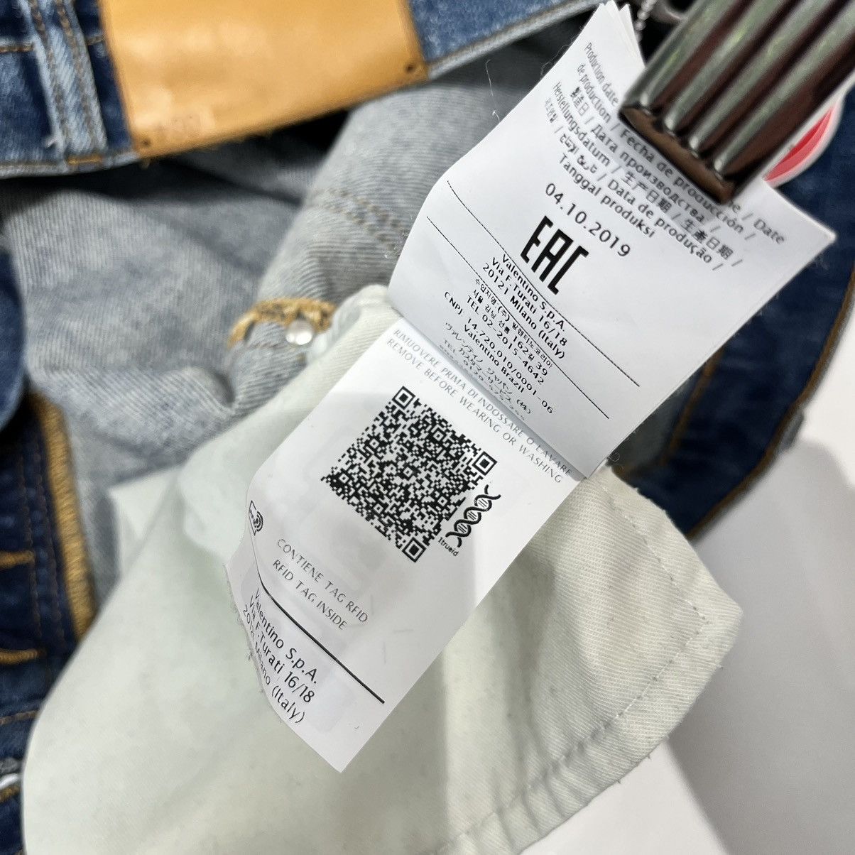 Valentino Valentino Jeans Blue Size US 31 - 12 Thumbnail