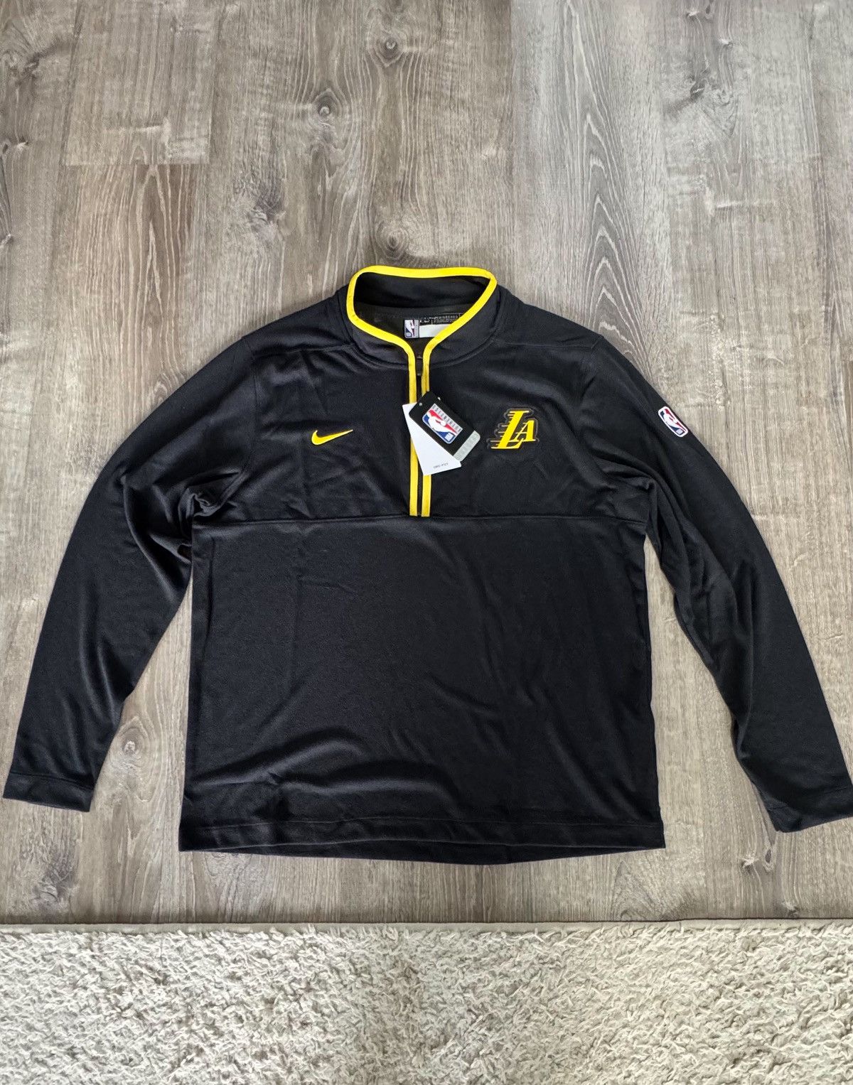 Nike LA Lakers Nike Quarter Zip Size US XL / EU 56 / 4 - 1 Preview