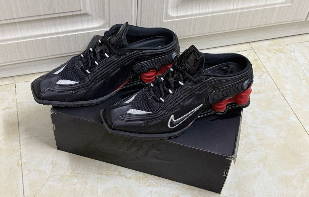 Martine Rose Nike Shox R4 Co branded Low cut Casual Runnin