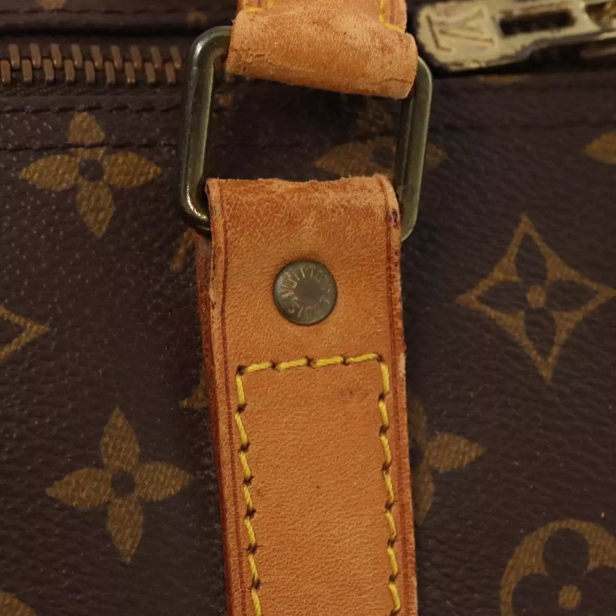 Louis Vuitton LOUIS VUITTON Monogram Keepall 60 Boston Bag Size ONE SIZE - 3 Thumbnail