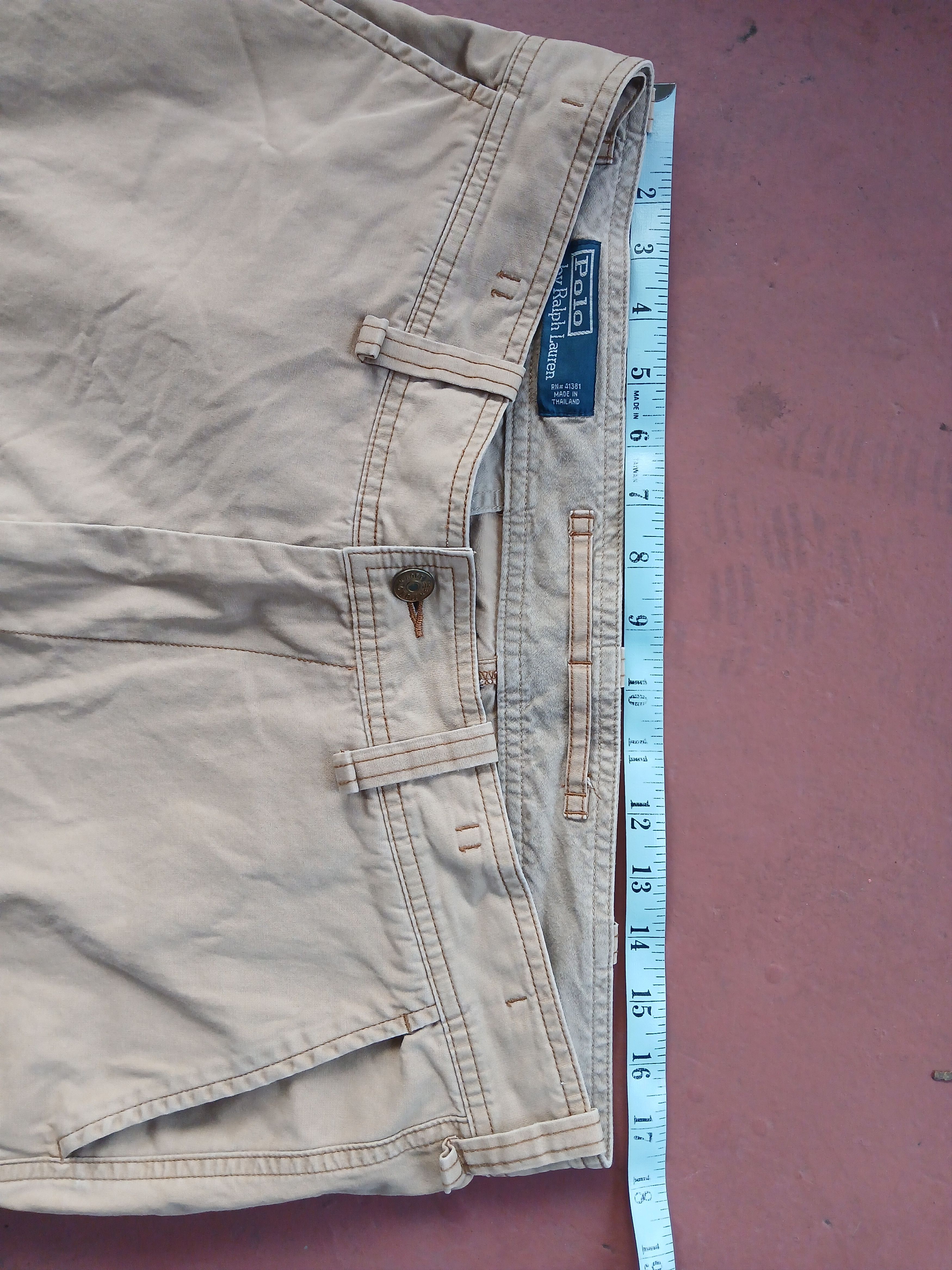 Polo Ralph Lauren Polo Ralph Lauren Pants Mens Cargo Paratrooper Army Utility Size US 35 - 9 Thumbnail