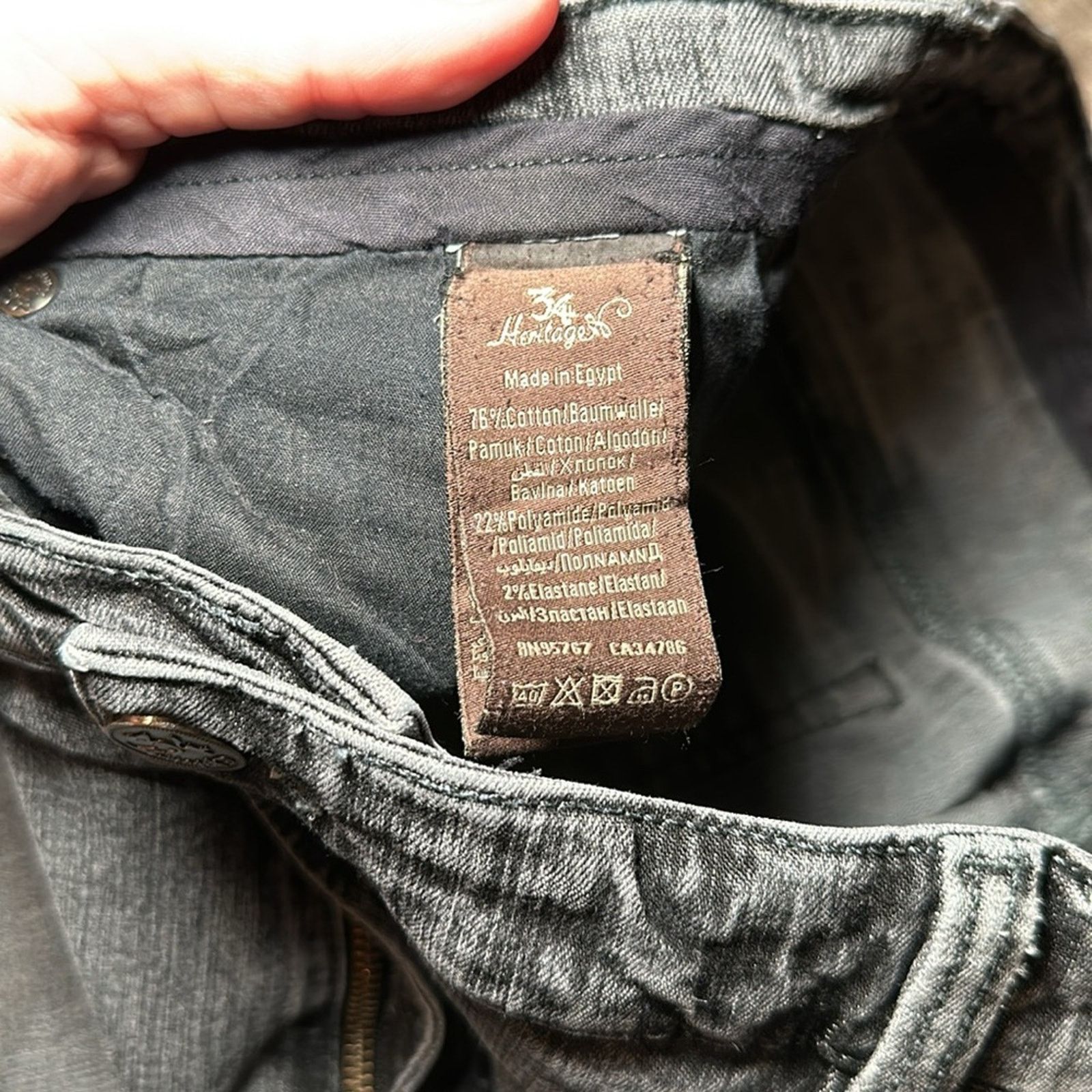 34 Heritage 34 Heritage Charisma Relaxed Jeans - 44x25 (Altered Length) Size US 44 / EU 60 - 9 Thumbnail