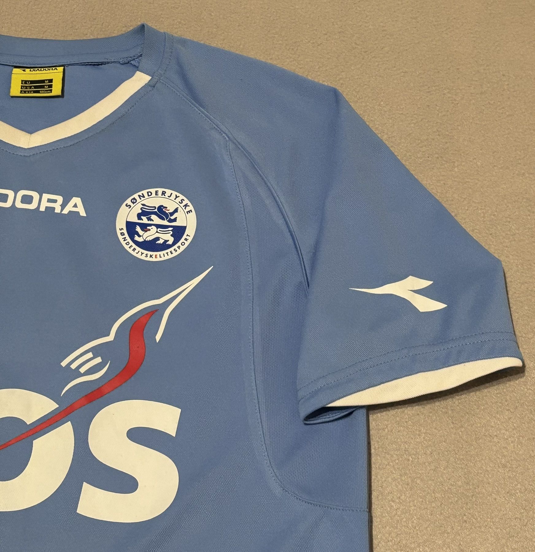 Diadora SonderjyskE 2013/2014 Christensen #7 Diadora Player Issue Size US M / EU 48-50 / 2 - 9 Thumbnail